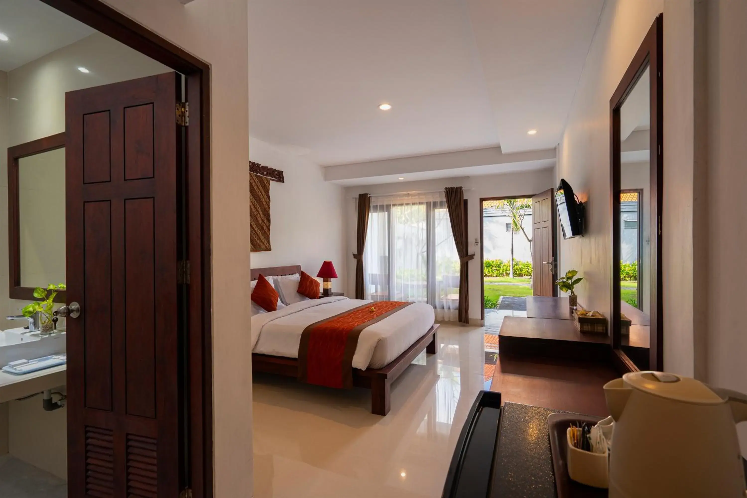 Bed in Kusuma Resort Seminyak