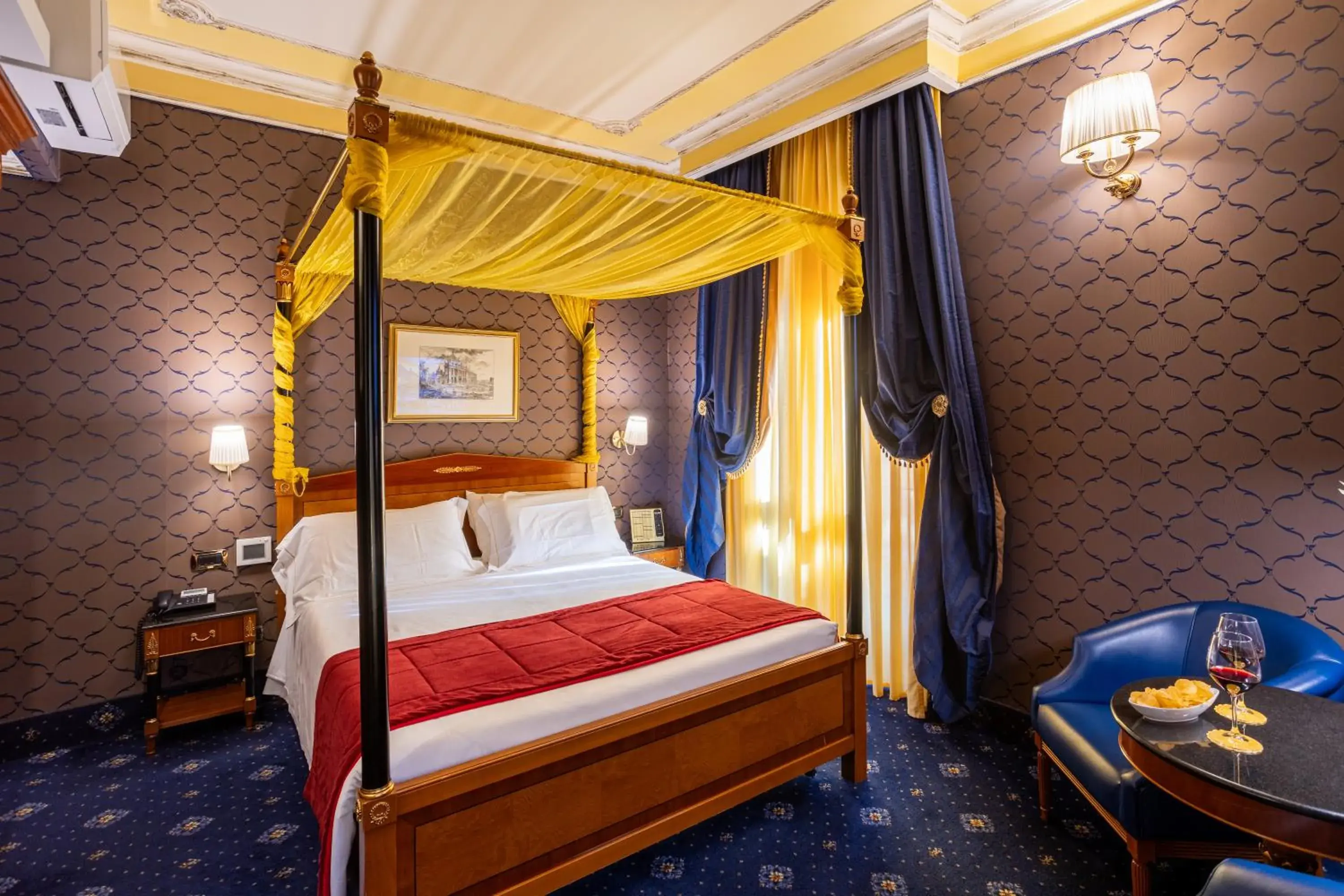 Bedroom, Bed in Hotel Manfredi Suite In Rome Bedroom, Bed in Hotel Manfredi Suite In Rome