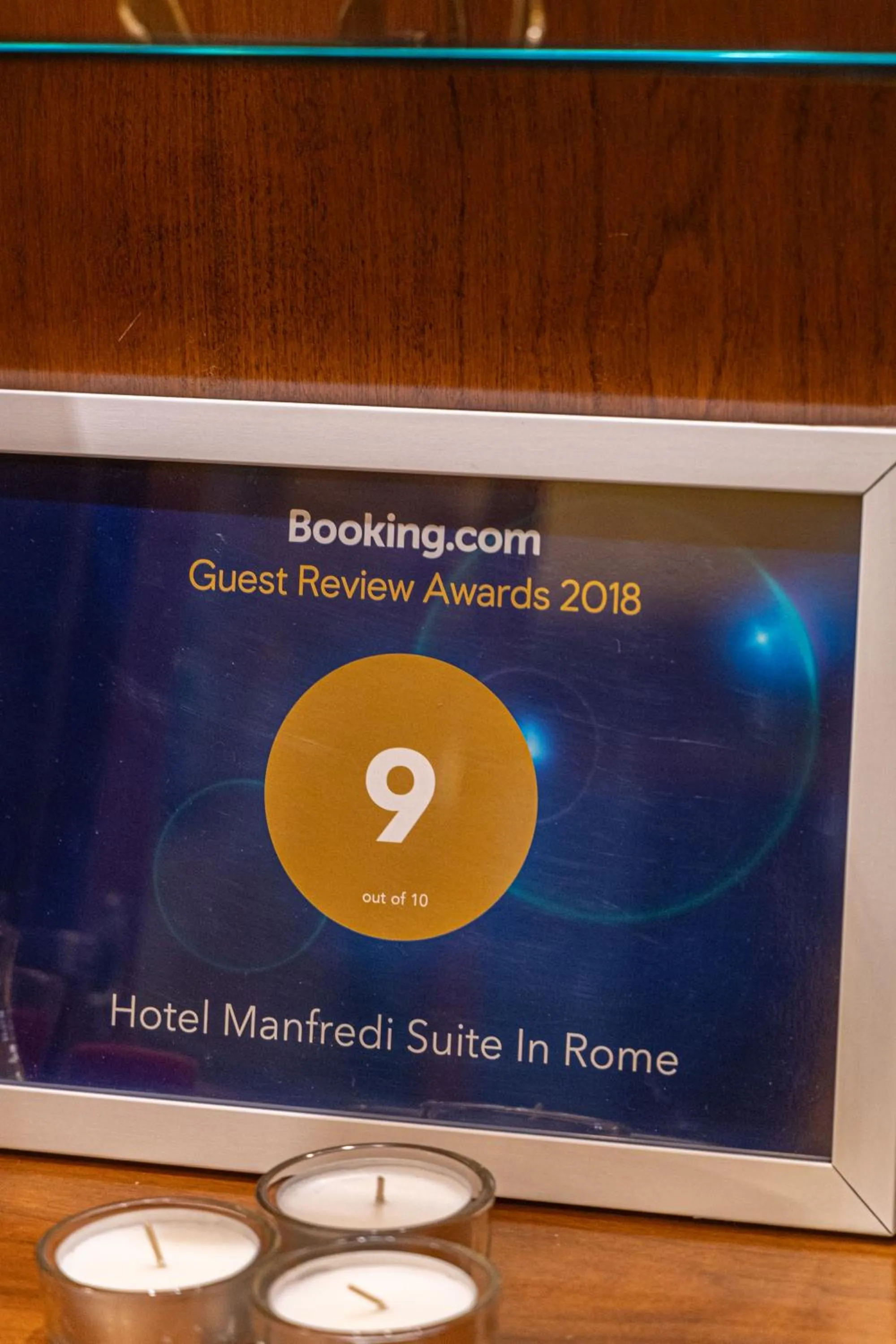Logo/Certificate/Sign in Hotel Manfredi Suite In Rome