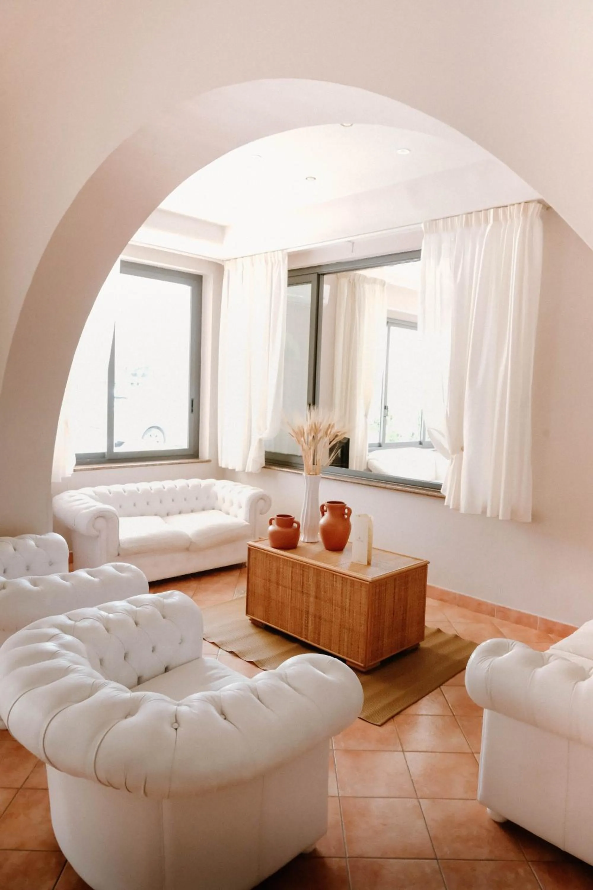 Living room in Hotel Mediterraneo Sapri