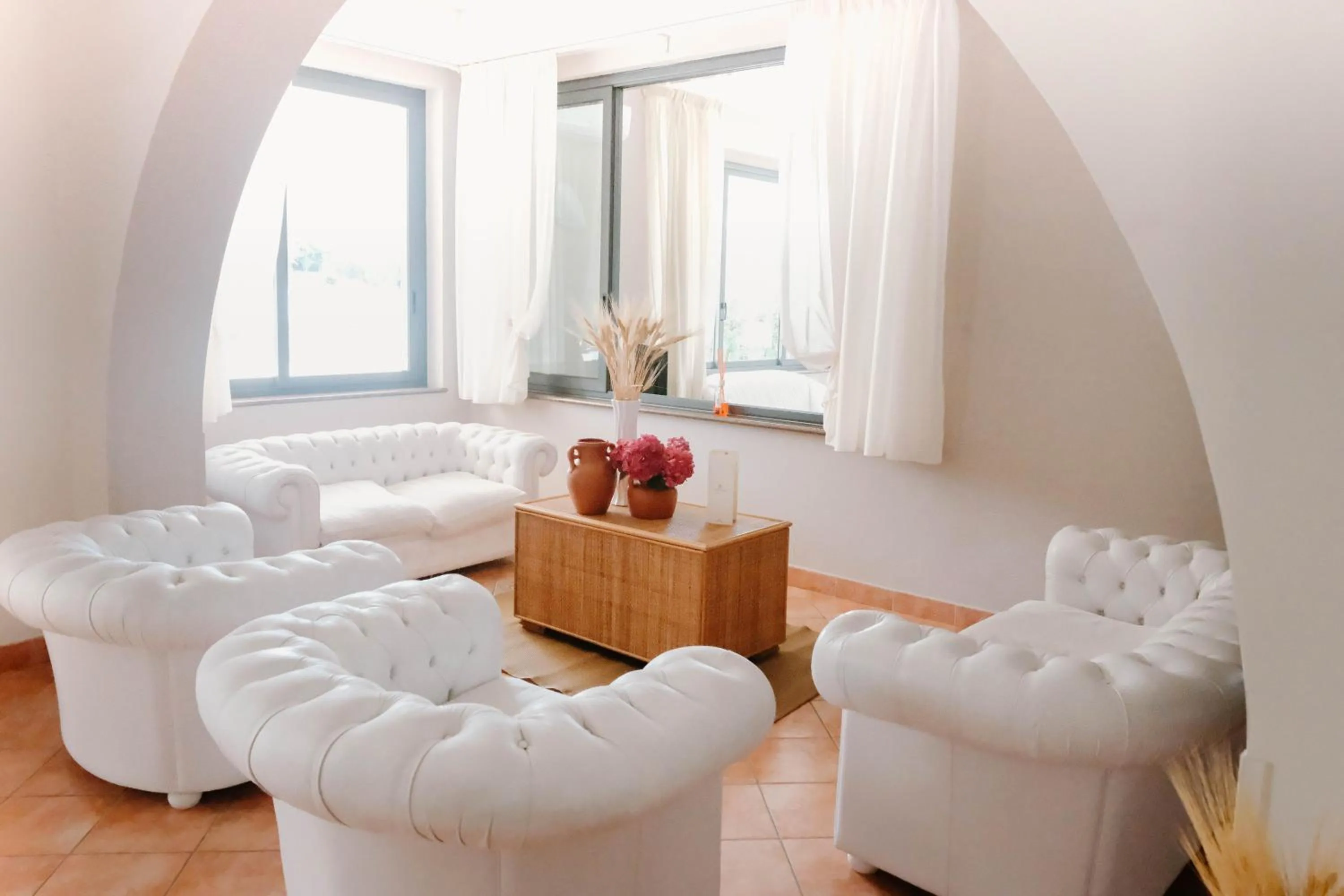 Living room in Hotel Mediterraneo Sapri