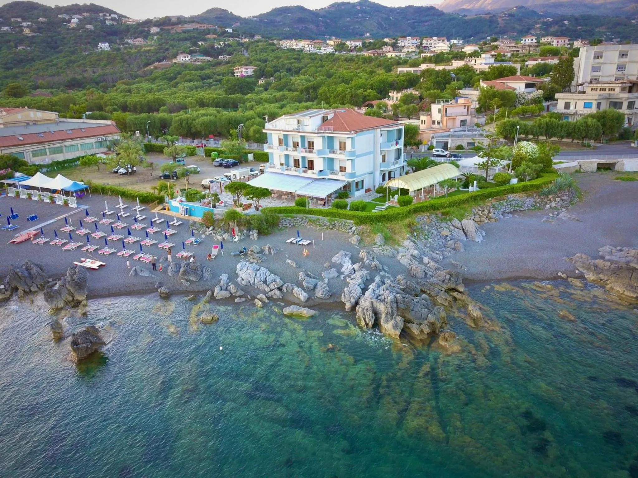 Property building in Hotel Mediterraneo Sapri