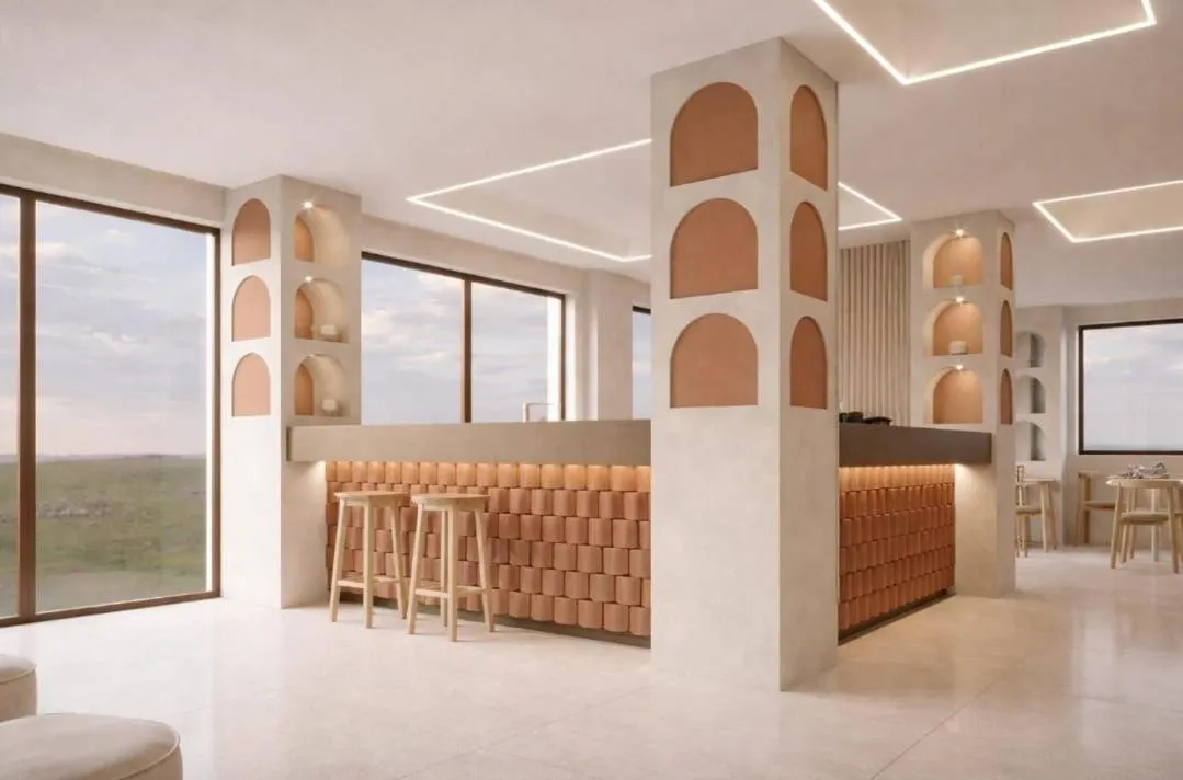 Lounge or bar in Beach Hotel Terracotta