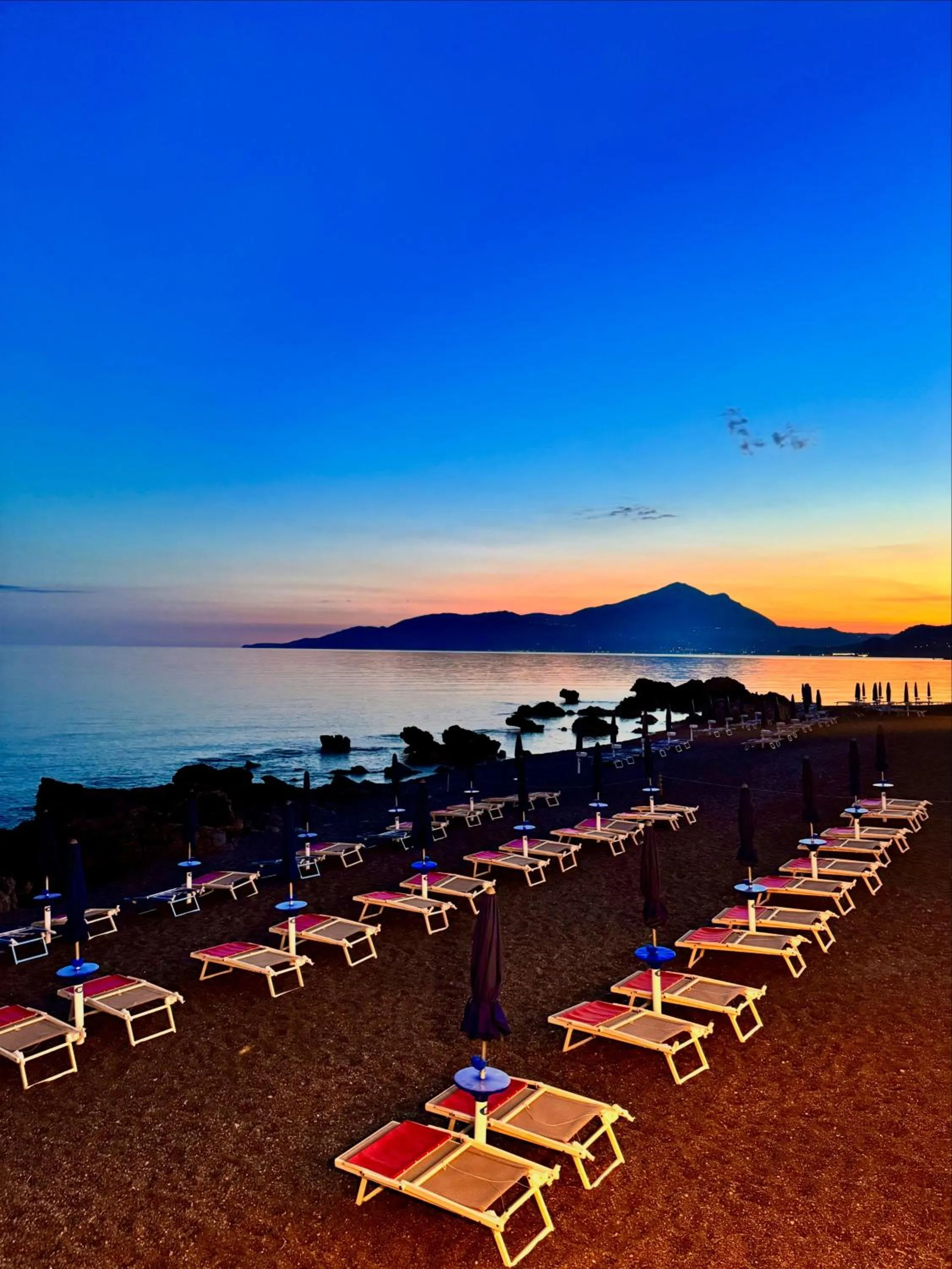 Beach in Hotel Mediterraneo Sapri