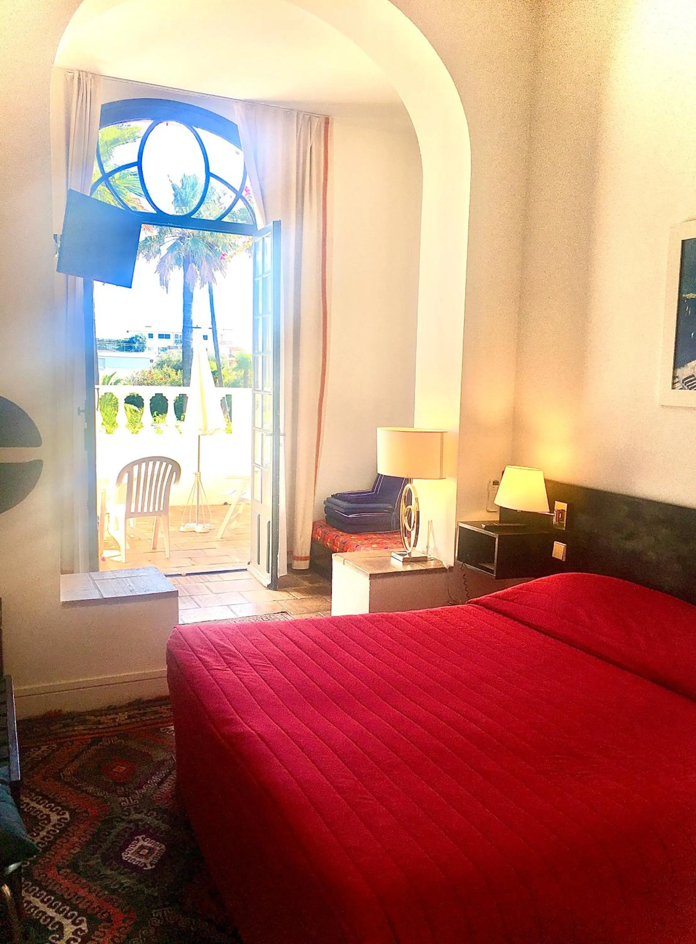 TV and multimedia in Hotel des Mimosas