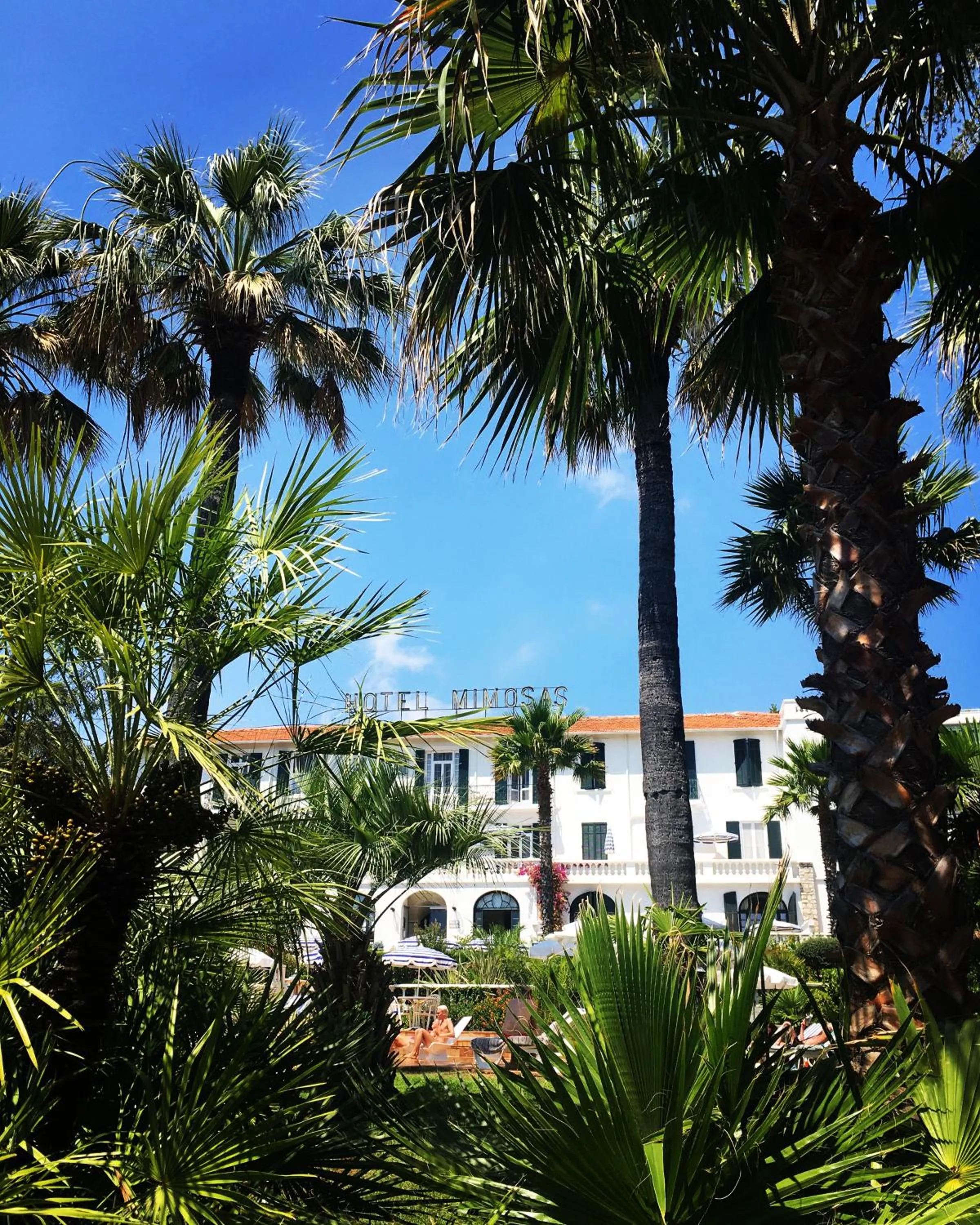 Property building in Hotel des Mimosas