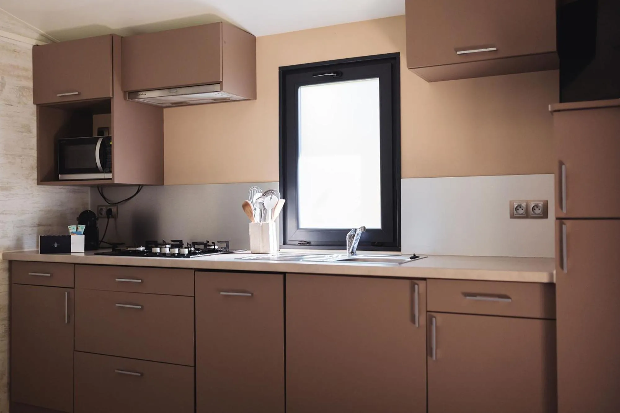Kitchen or kitchenette in Les Prairies de la Mer