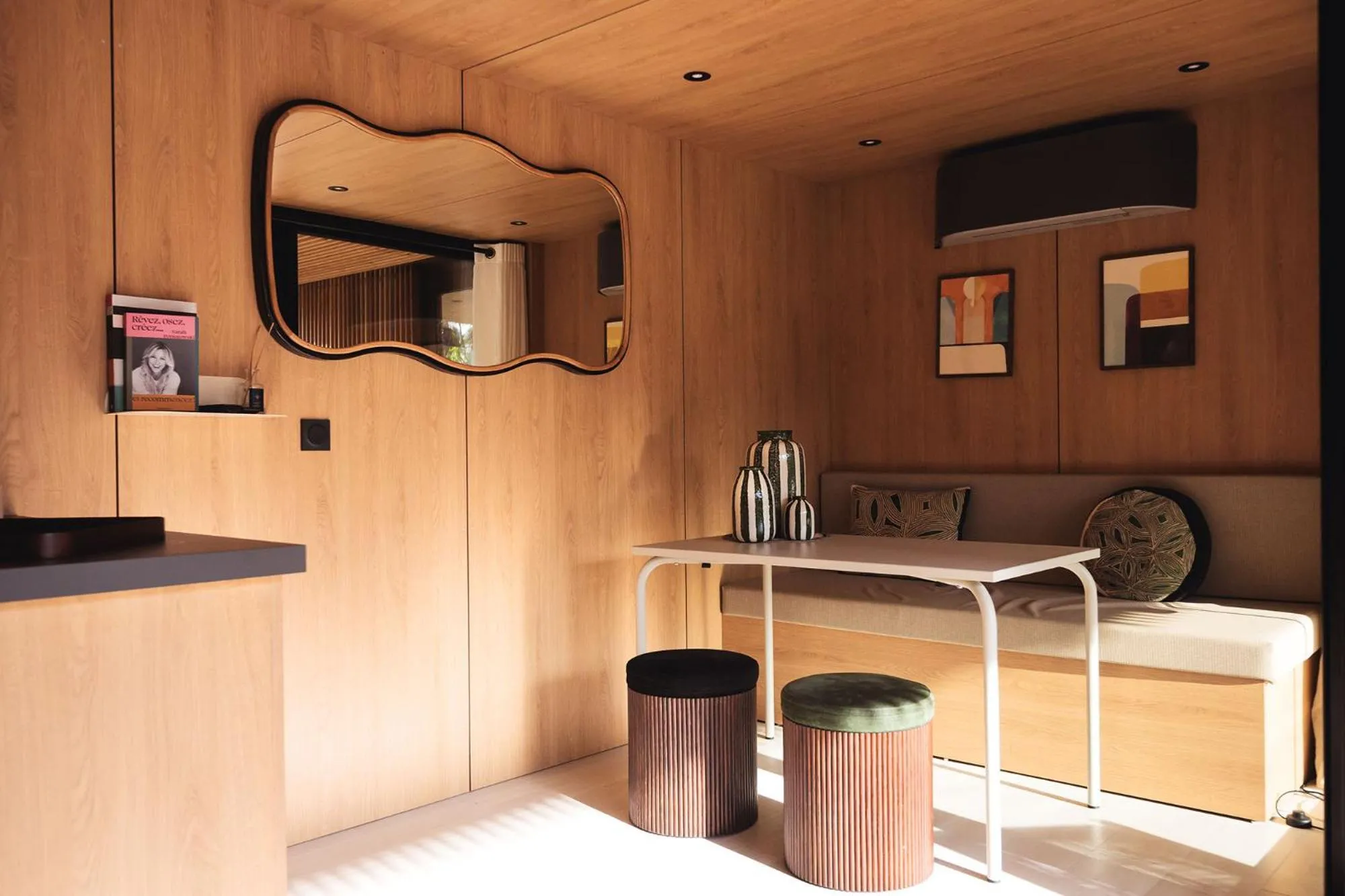 Living room in Les Prairies de la Mer