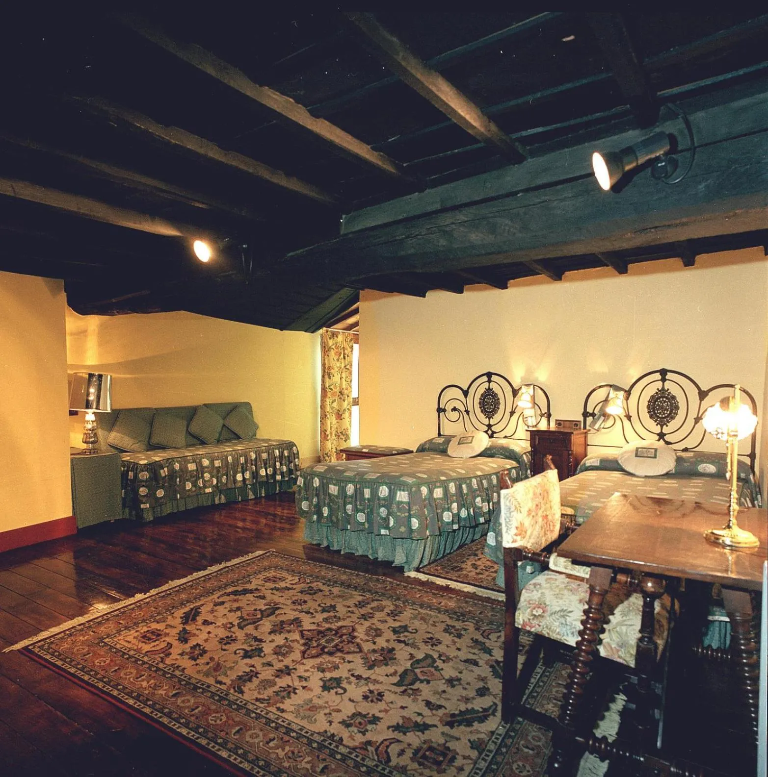 Living room in Casa Grande de Rosende