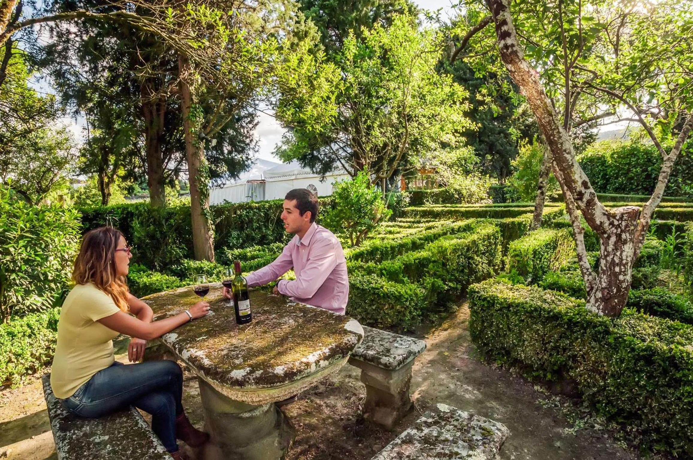 Garden in Casa Grande de Rosende