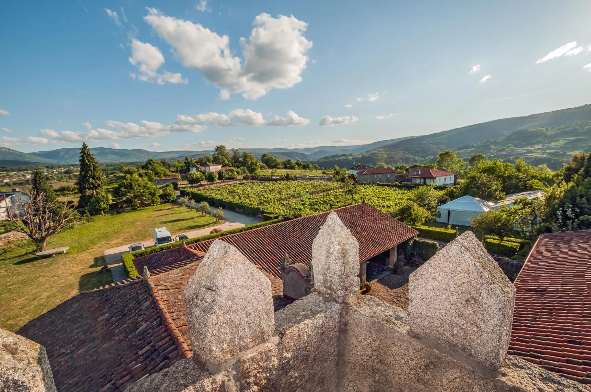 Garden in Casa Grande de Rosende