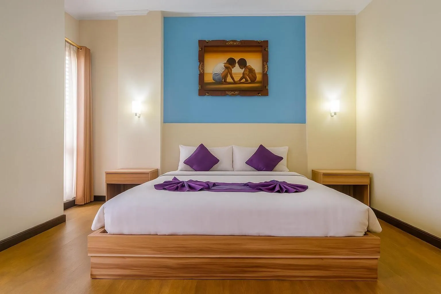 Bedroom, Bed in Puri Saron Denpasar Hotel