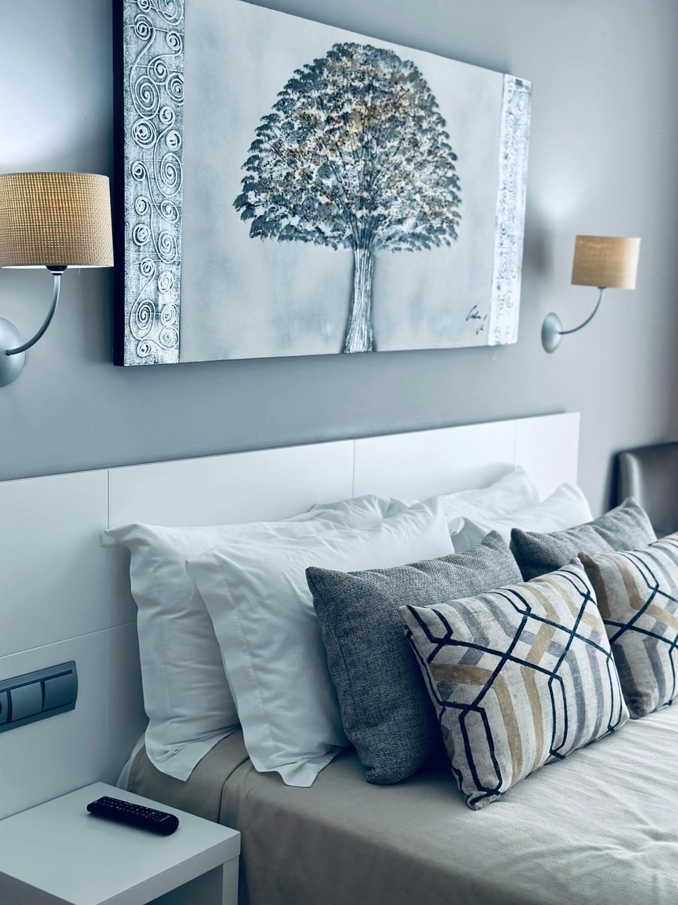 Bed in Hotel Las Olas