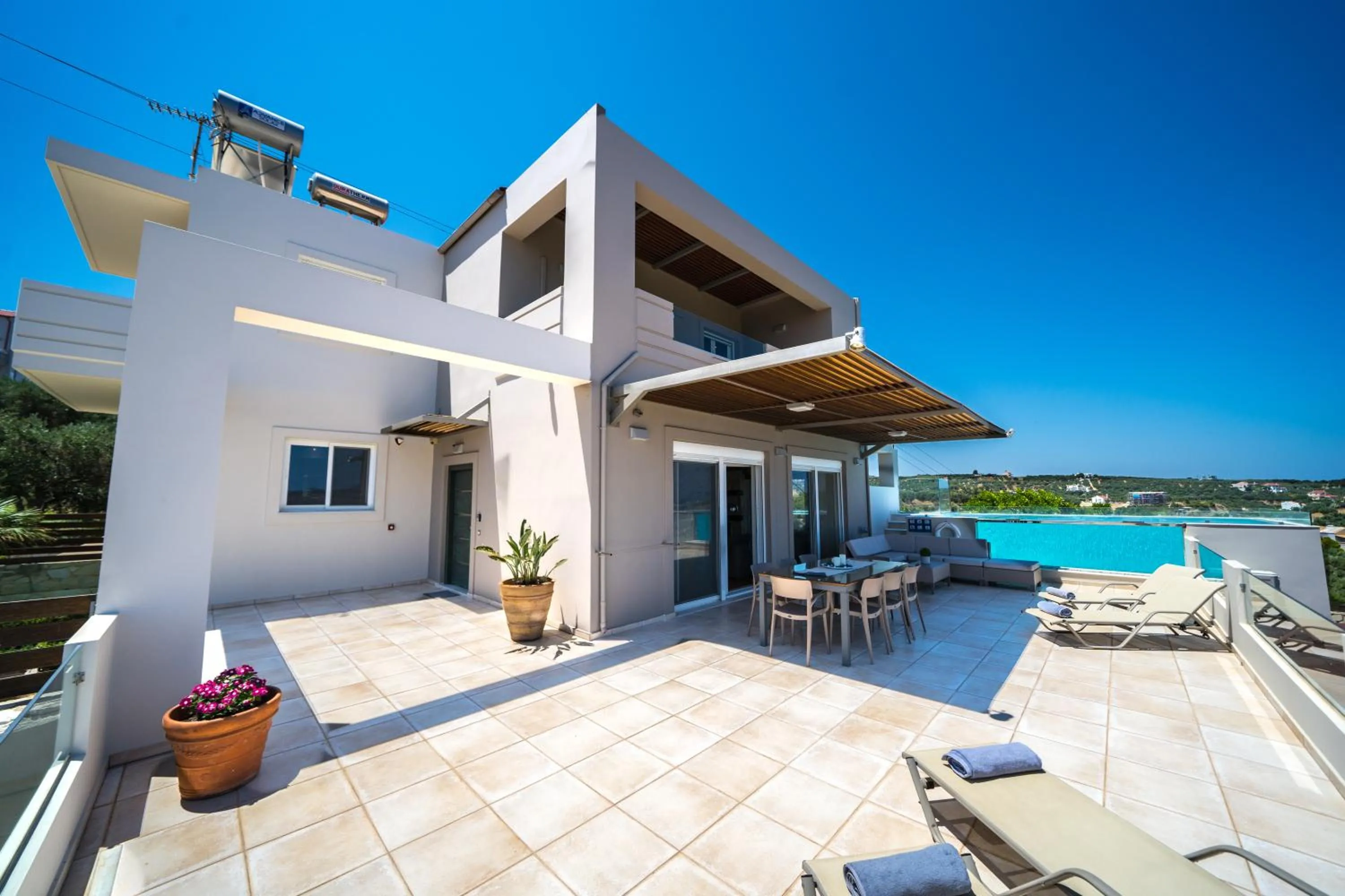 Balcony/Terrace in Lofos Village Chania
