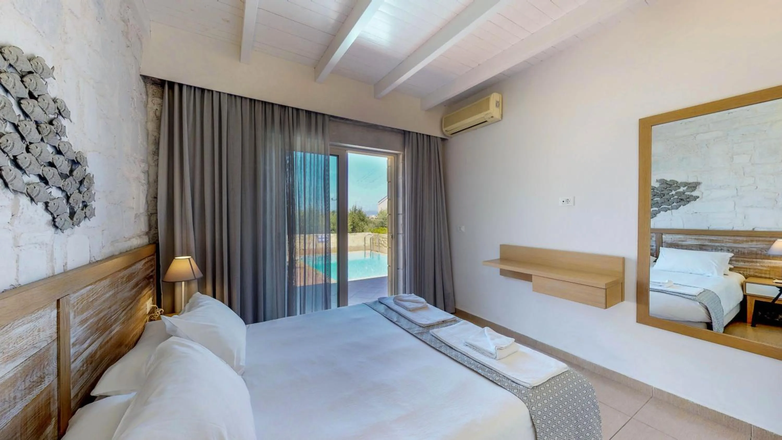 Bedroom, Bed in Lofos Village Chania