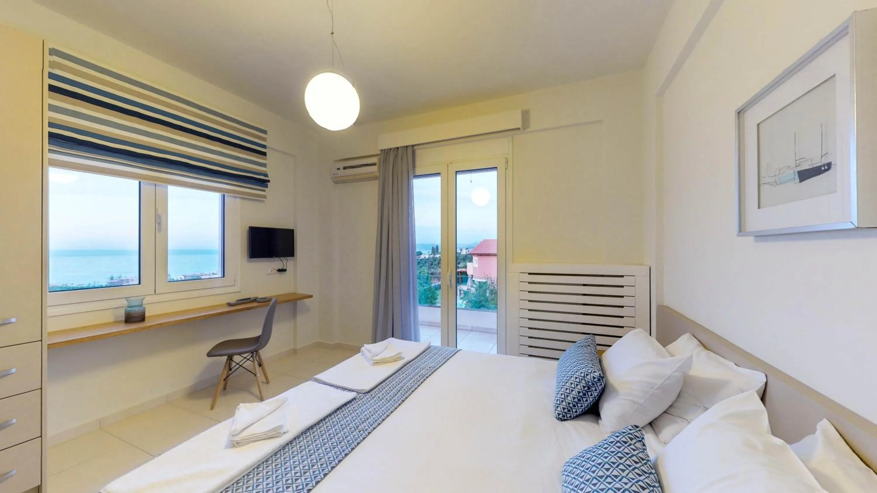 Bedroom, Bed in Lofos Village Chania