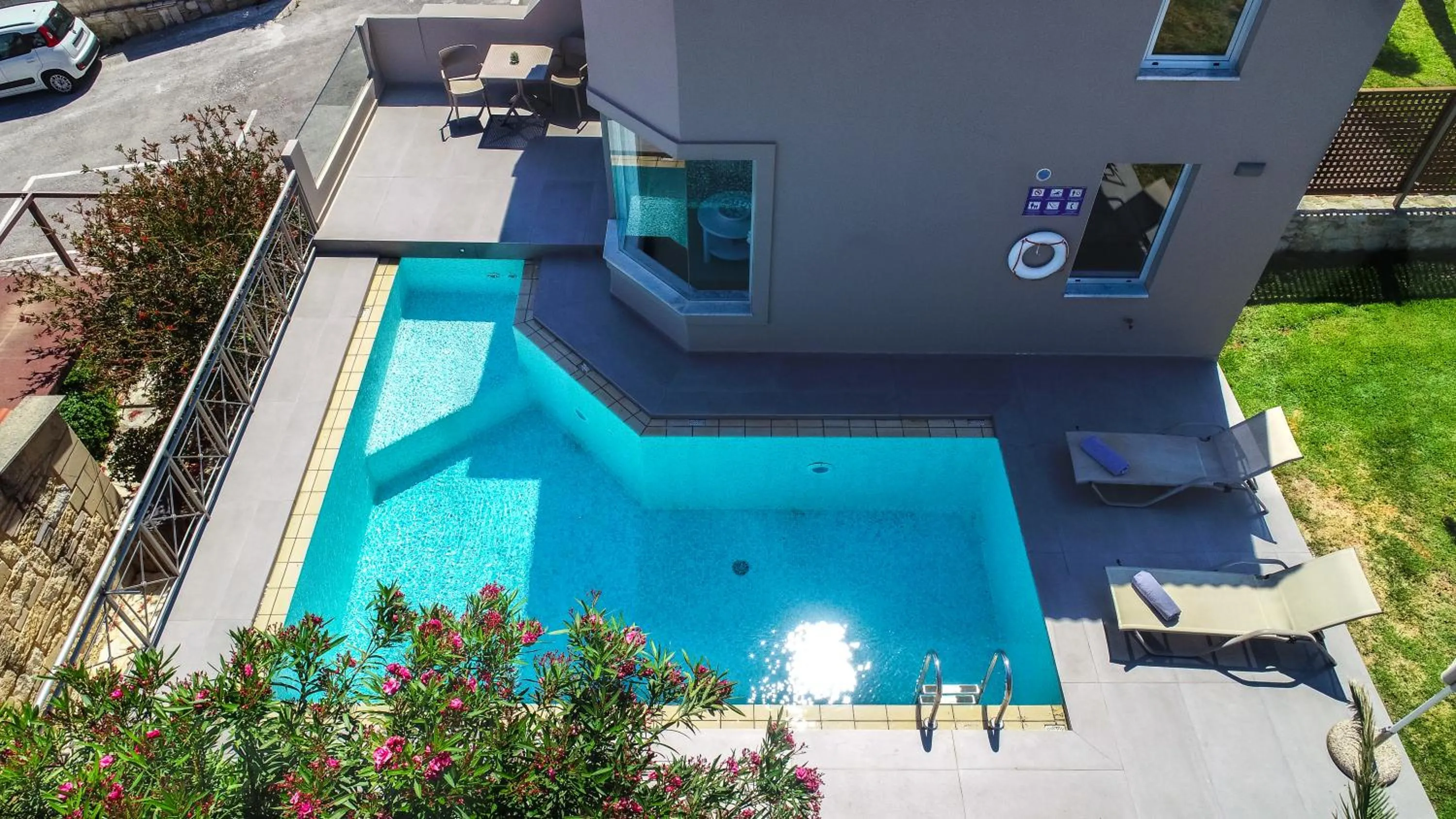 Swimming pool in Lofos Village Chania