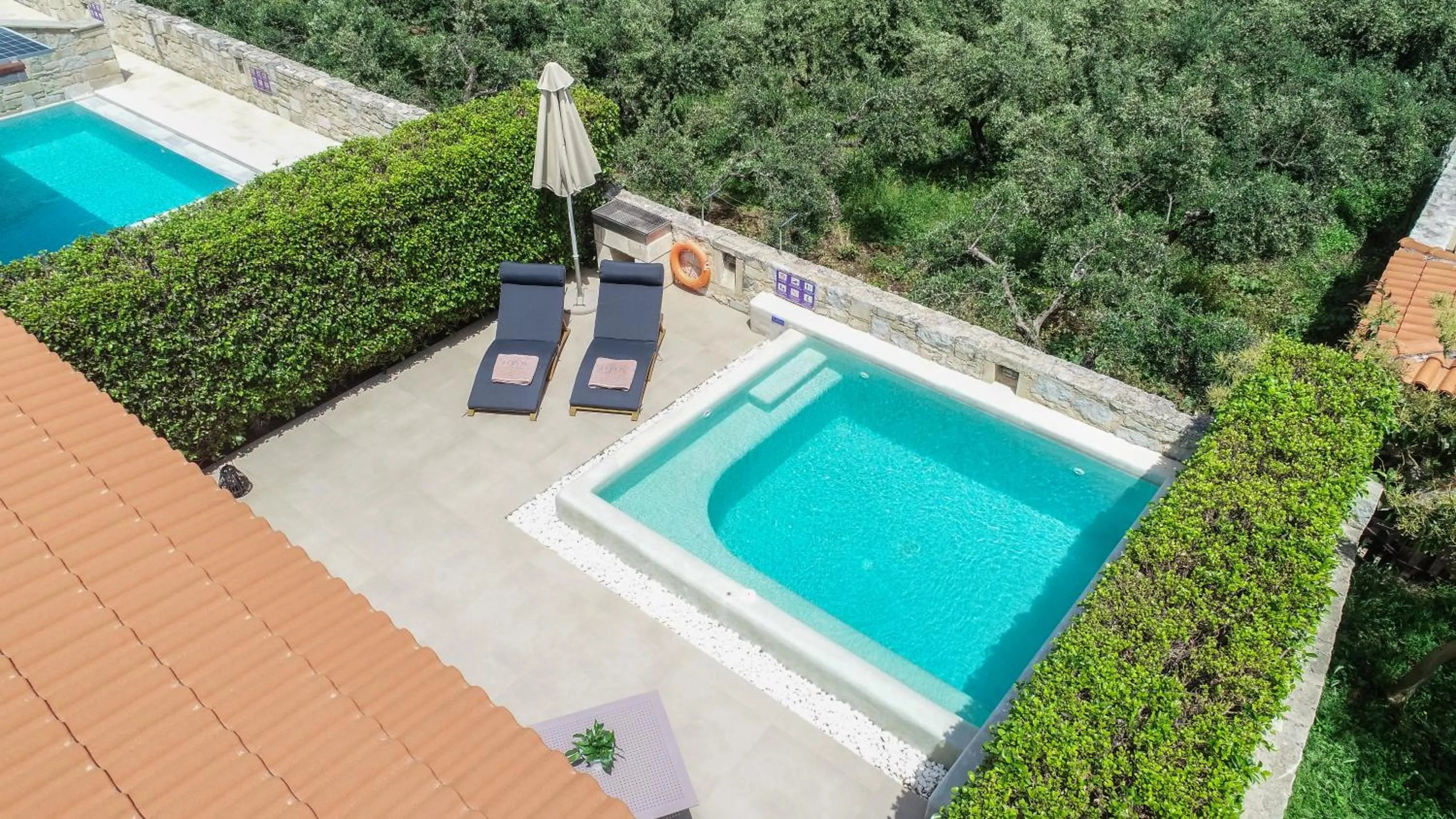 Swimming pool in Lofos Village Chania