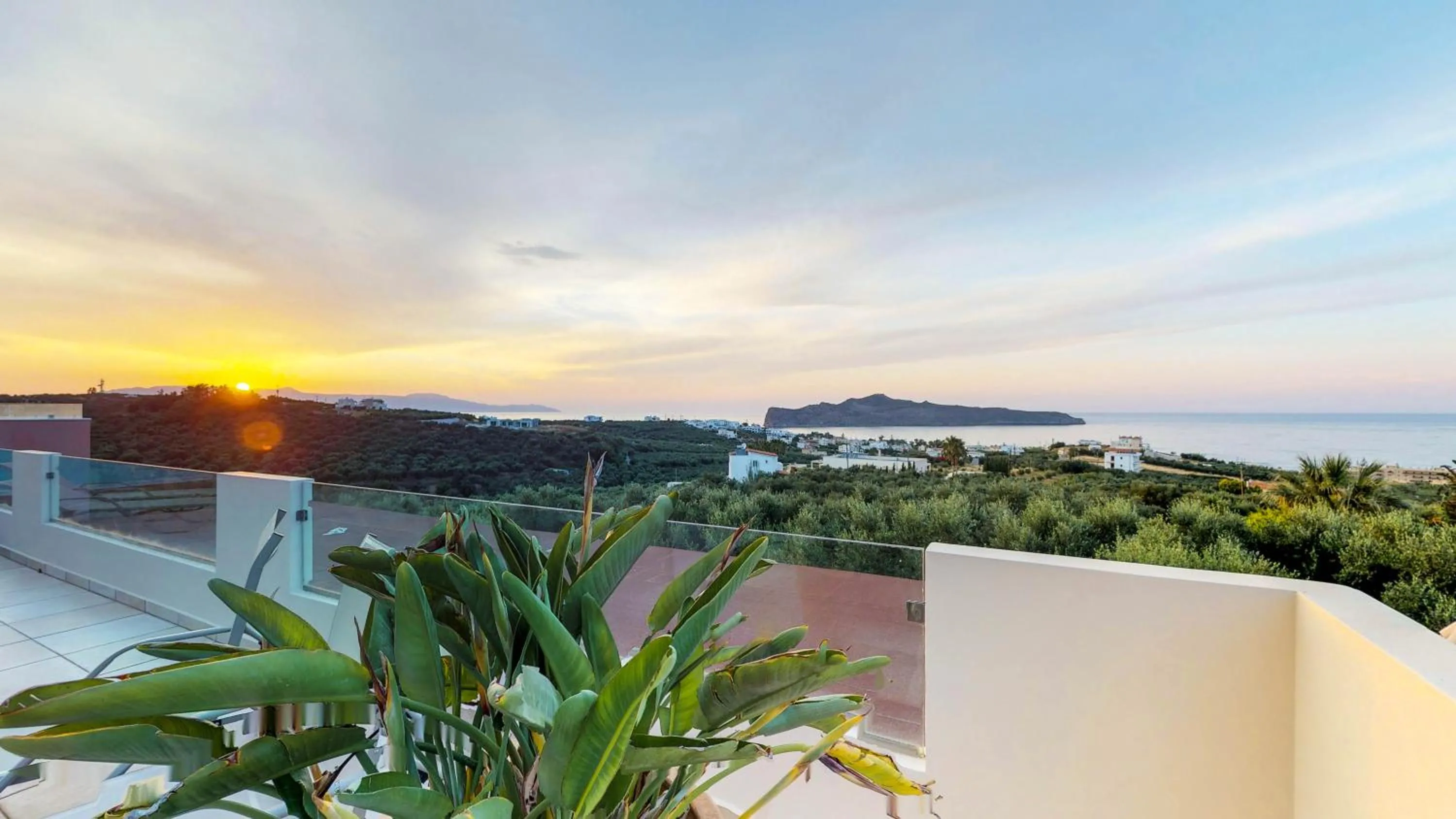 Sea view in Lofos Village Chania