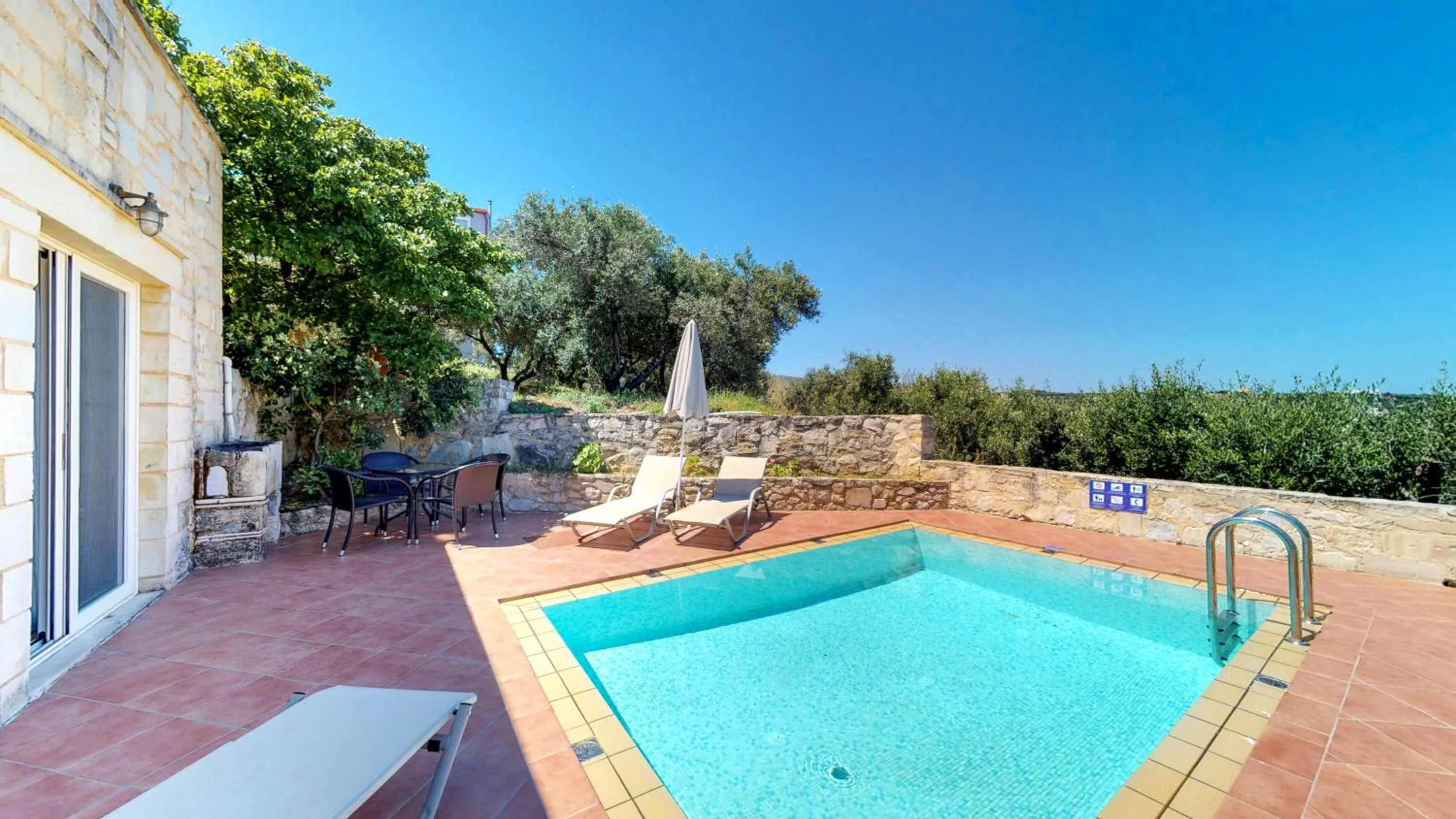 Balcony/Terrace in Lofos Village Chania