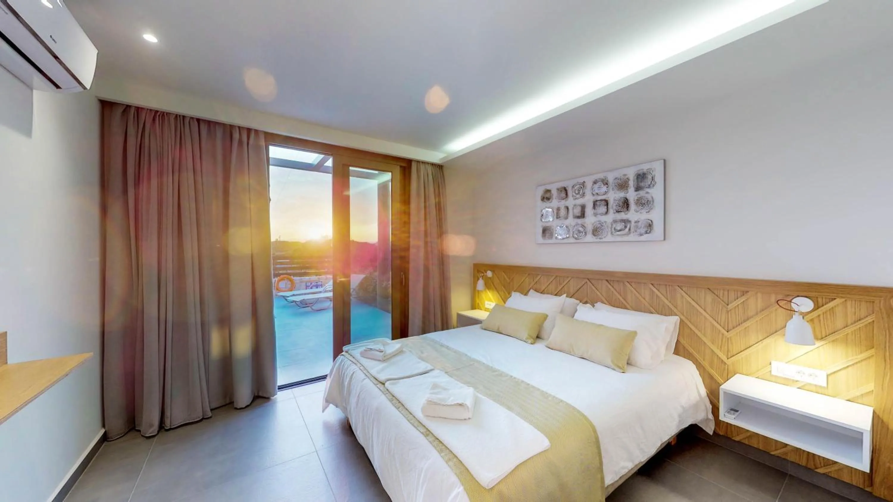 Bedroom, Bed in Lofos Village Chania