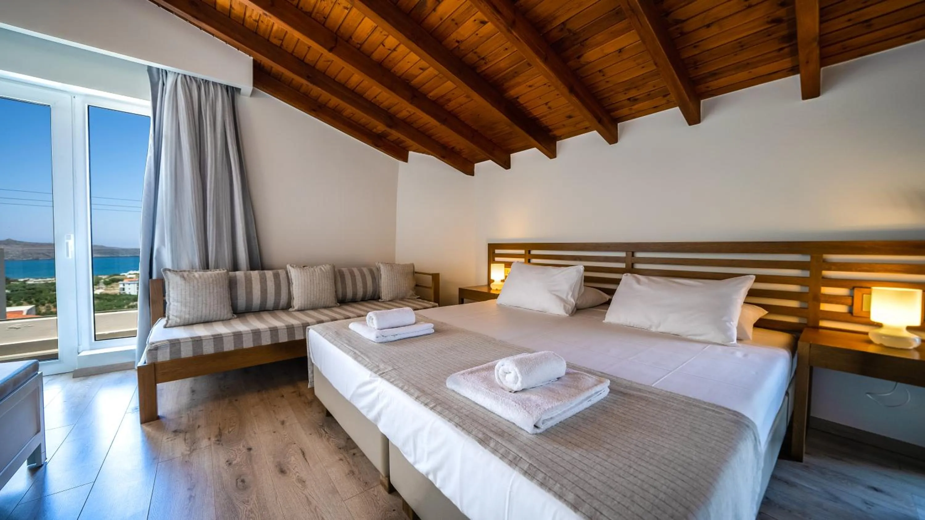 Bedroom, Bed in Lofos Village Chania
