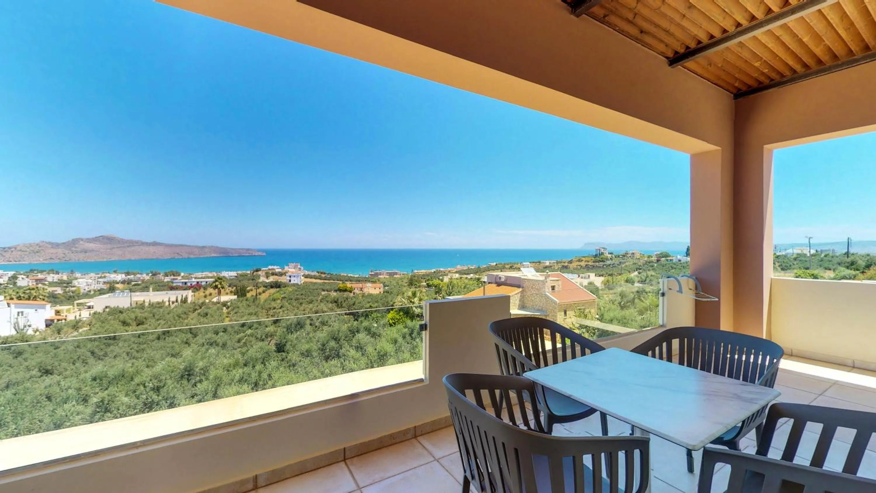 Balcony/Terrace in Lofos Village Chania