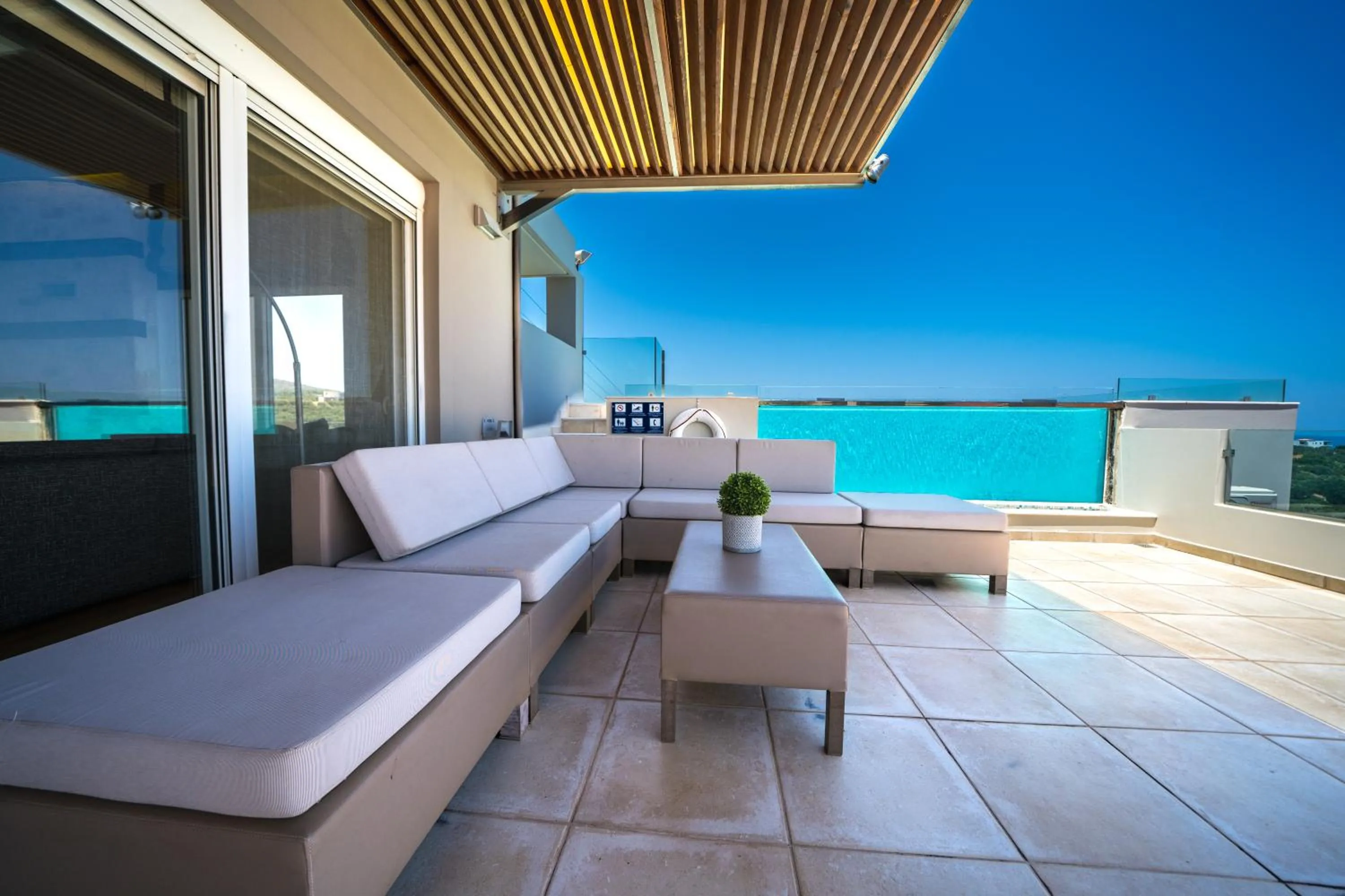 Balcony/Terrace in Lofos Village Chania