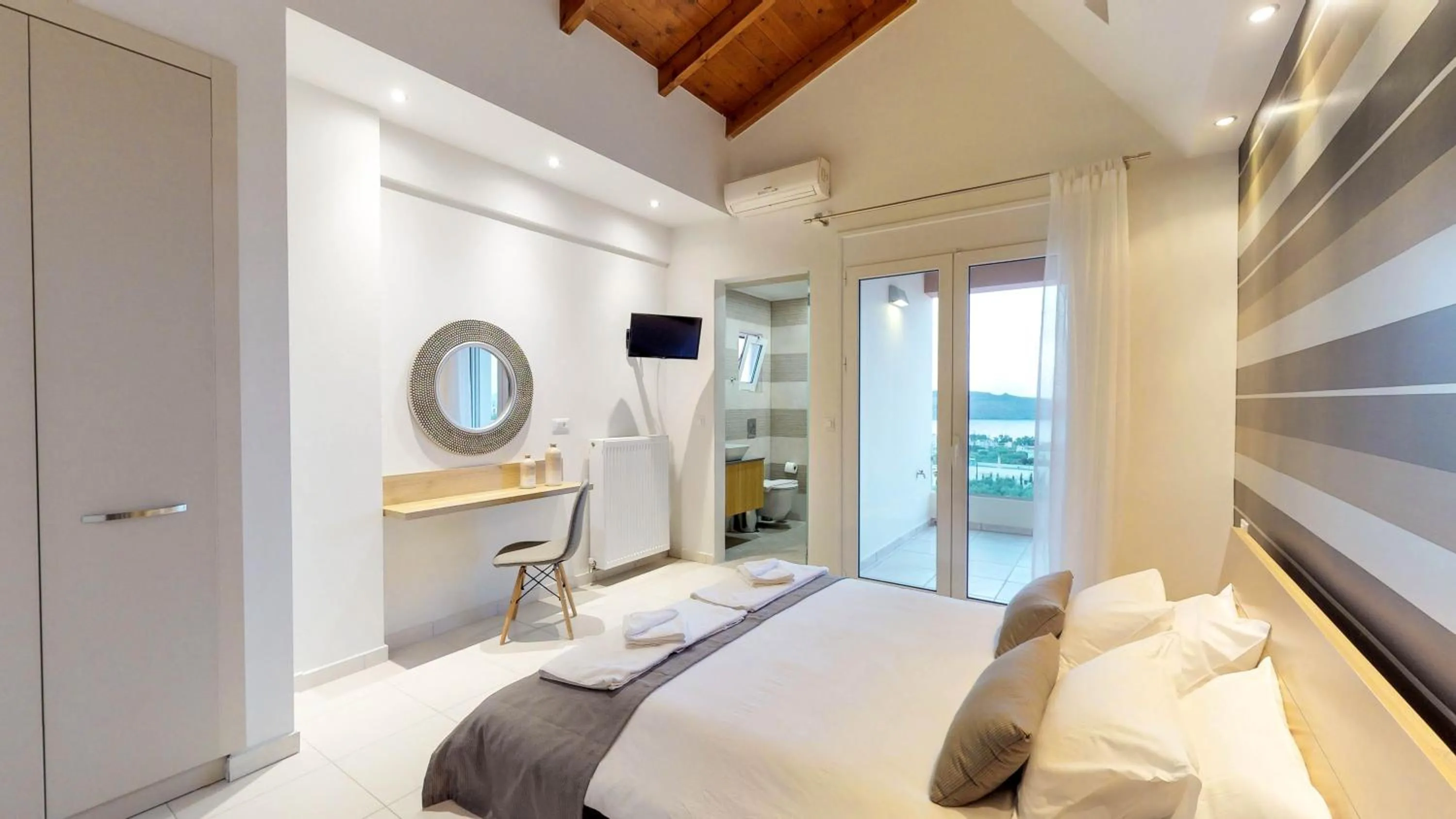 Bedroom, Bed in Lofos Village Chania