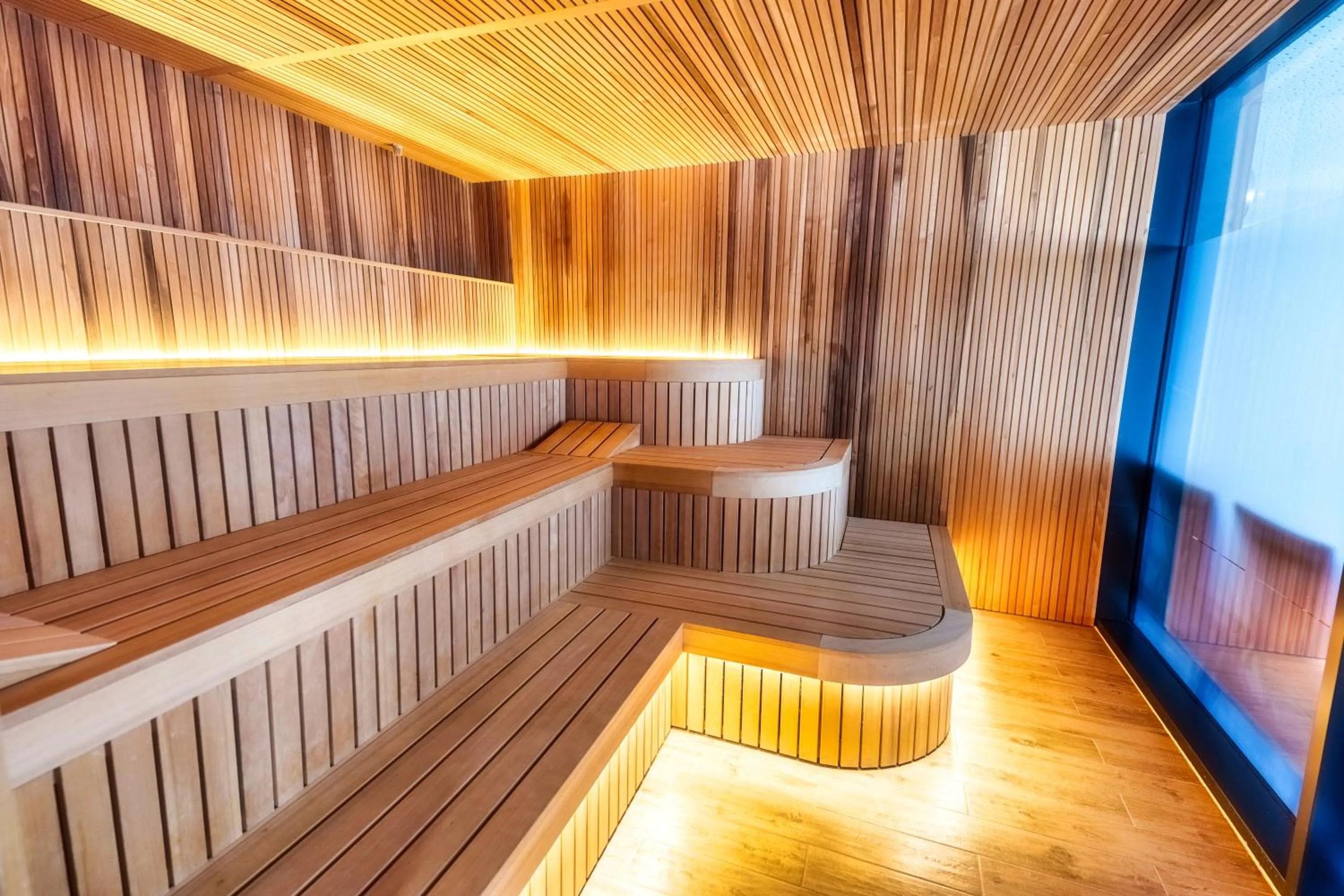 Sauna in HABAKUK Wellness & Event Hotel