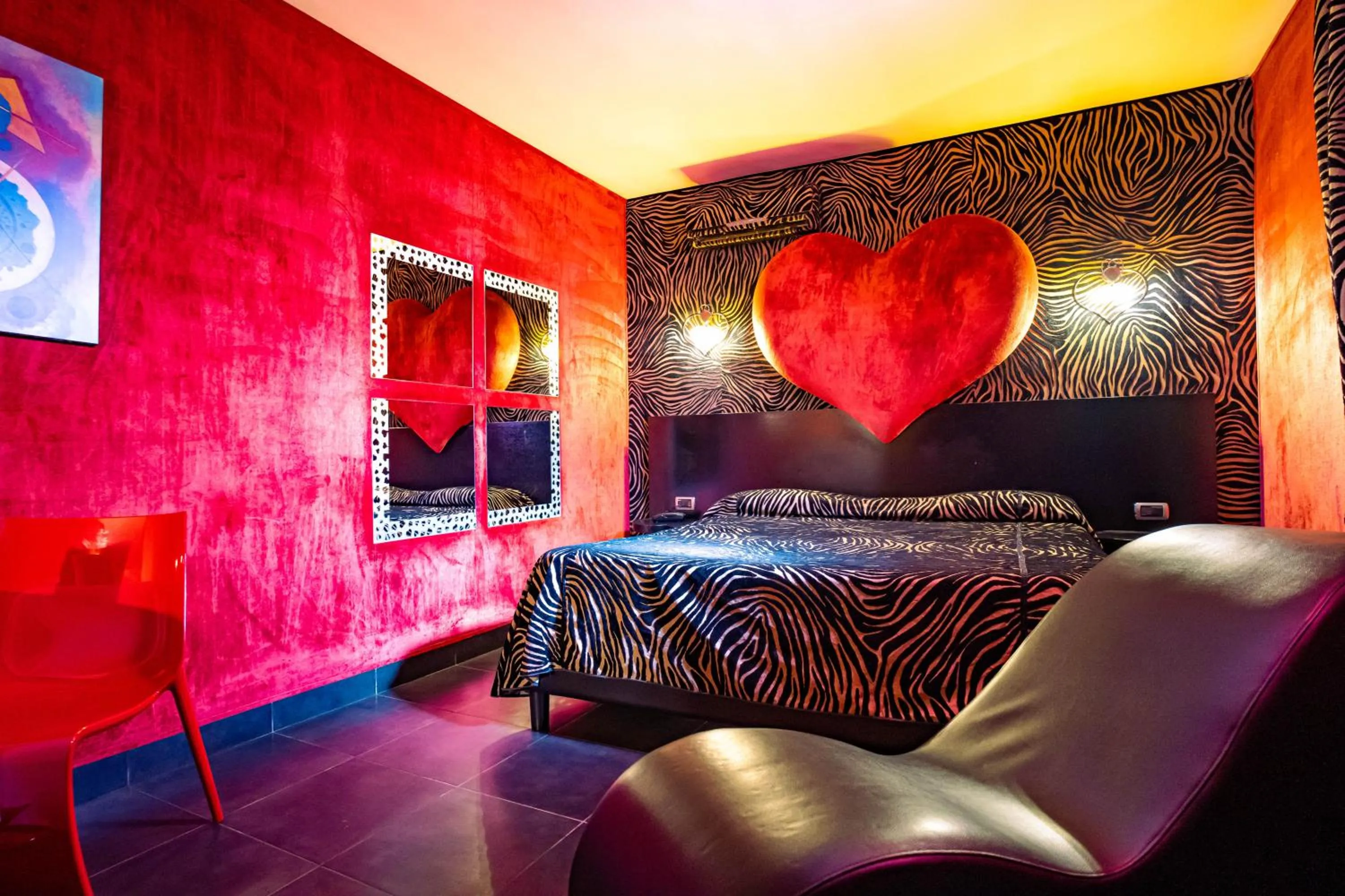 Bed in Marcantonio Hotel