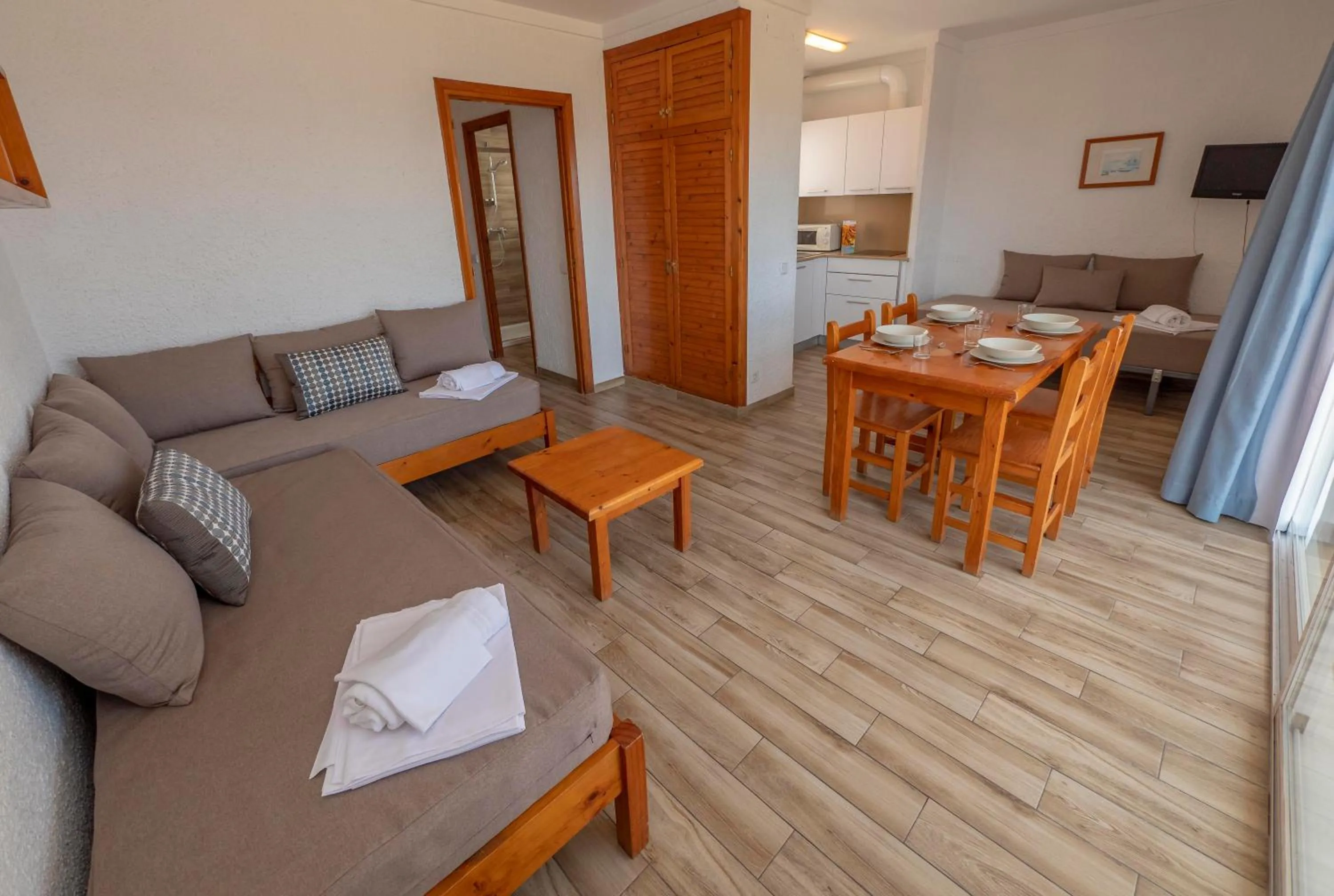 Living room in Apartamentos AR Muntanya Mar