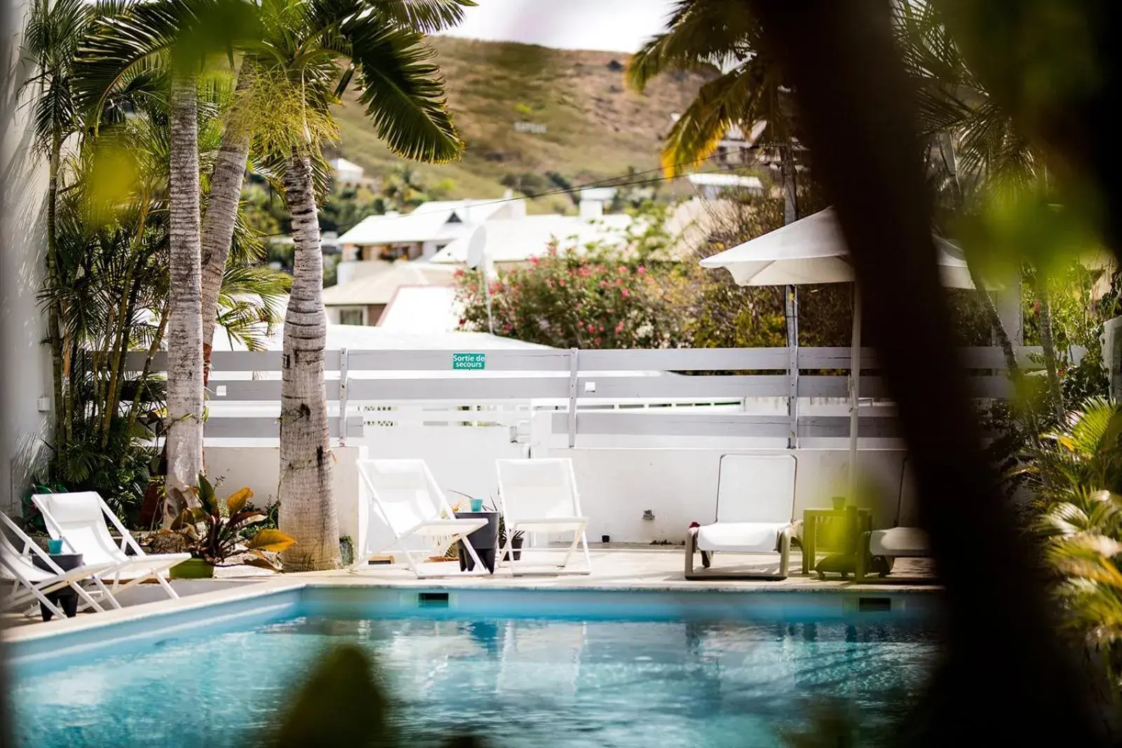 Swimming pool in Hôtel Le Grand Bleu Swimming pool in Hôtel Le Grand Bleu