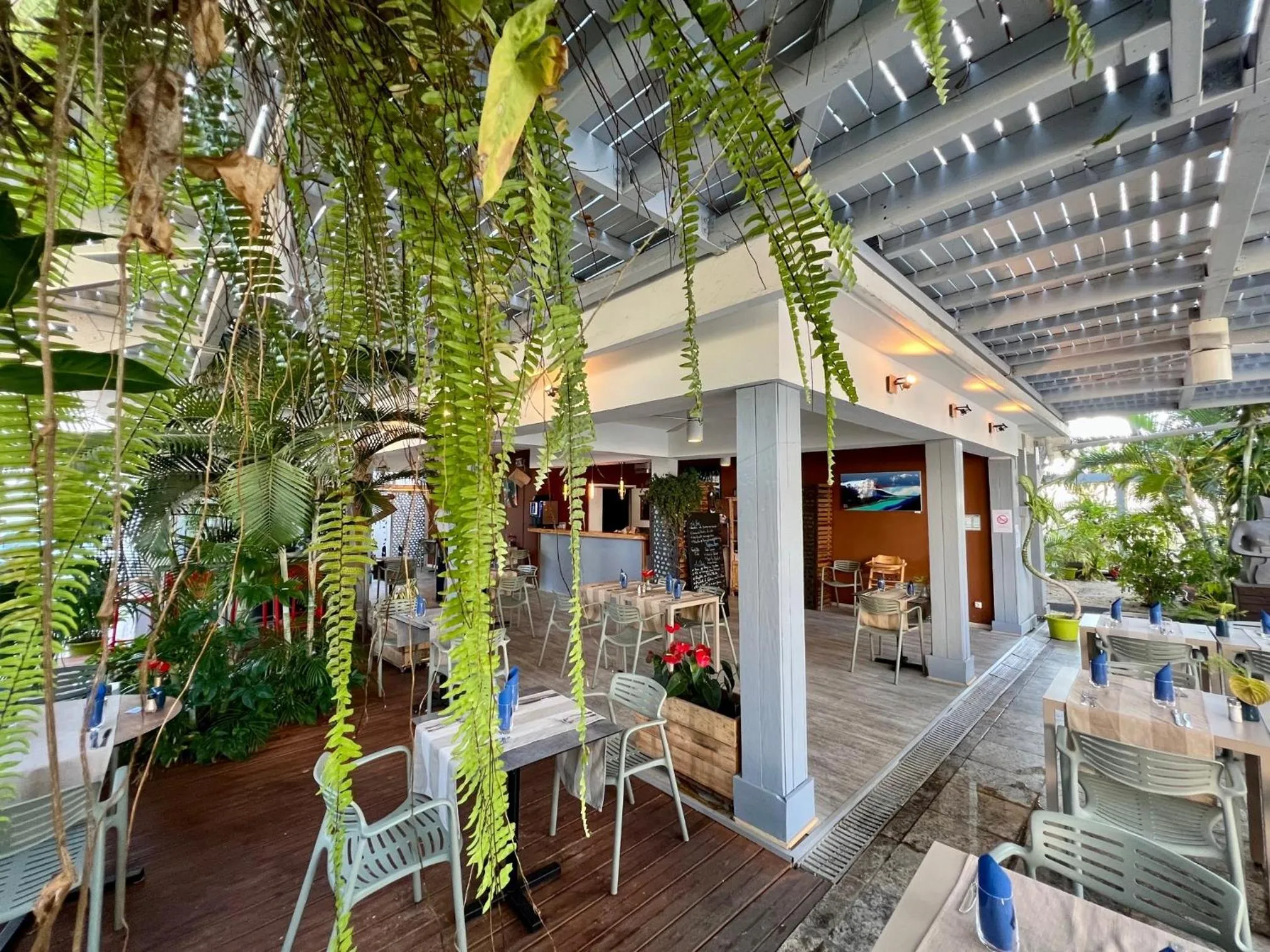 Restaurant/places to eat in Hôtel Le Grand Bleu