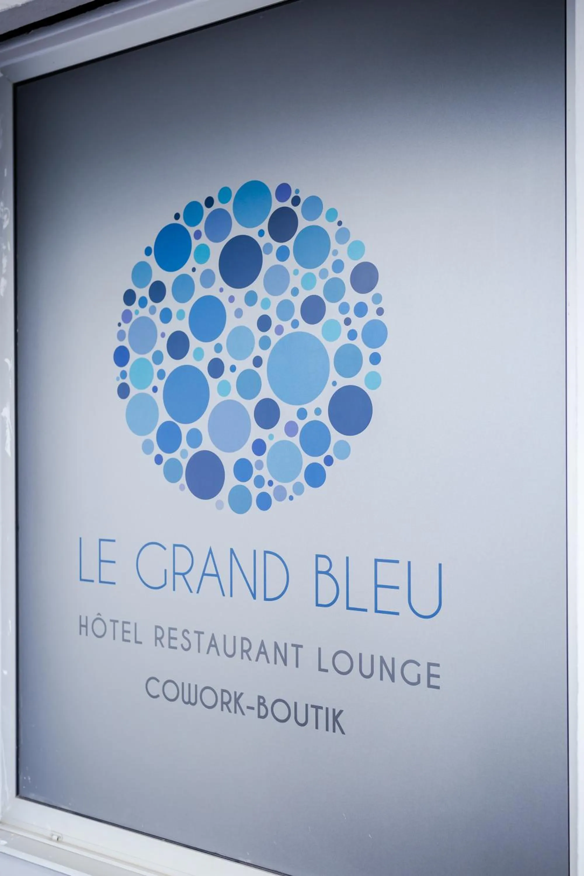 Property logo or sign in Hôtel Le Grand Bleu
