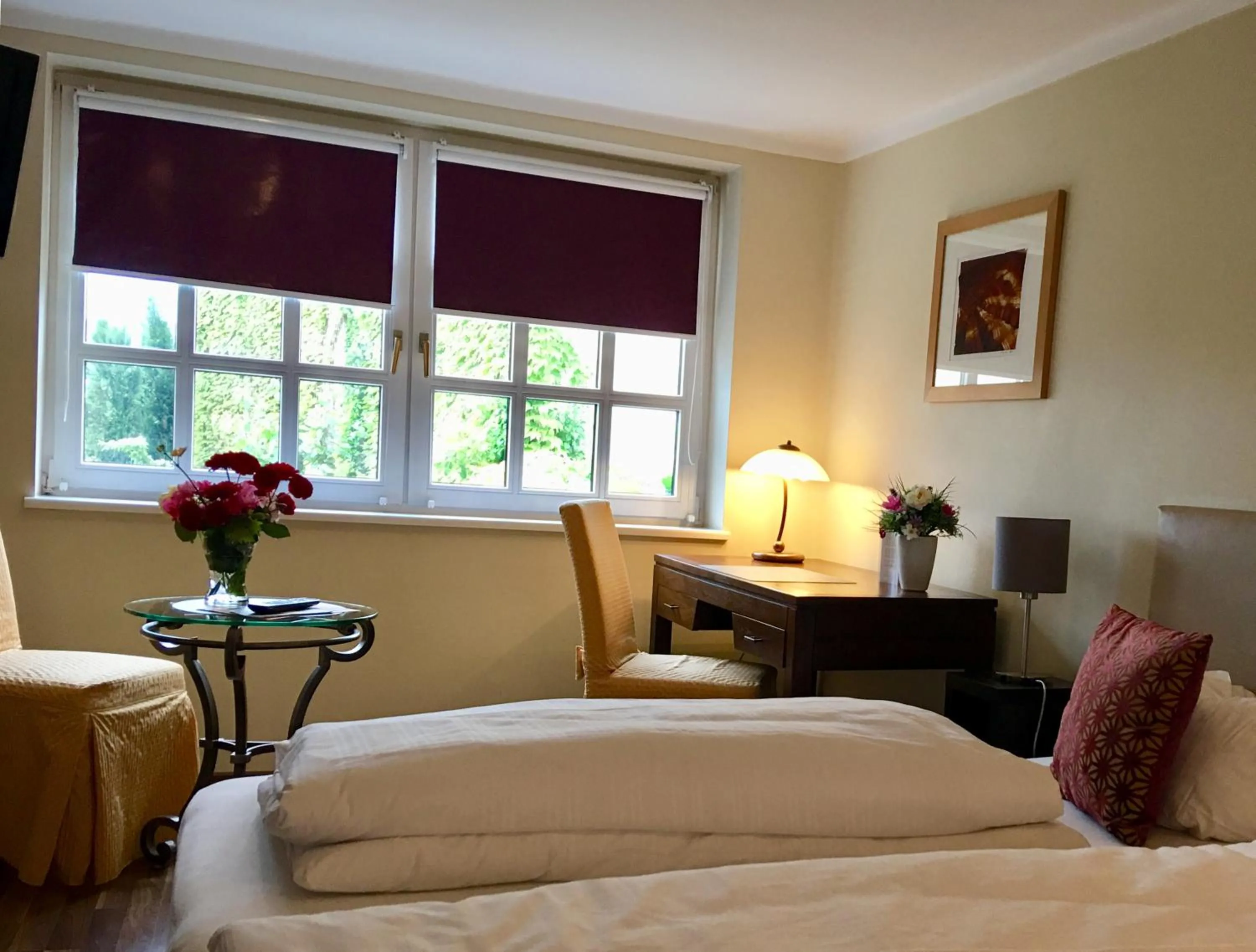 Bed in HEINRICHs winery bed & breakfast