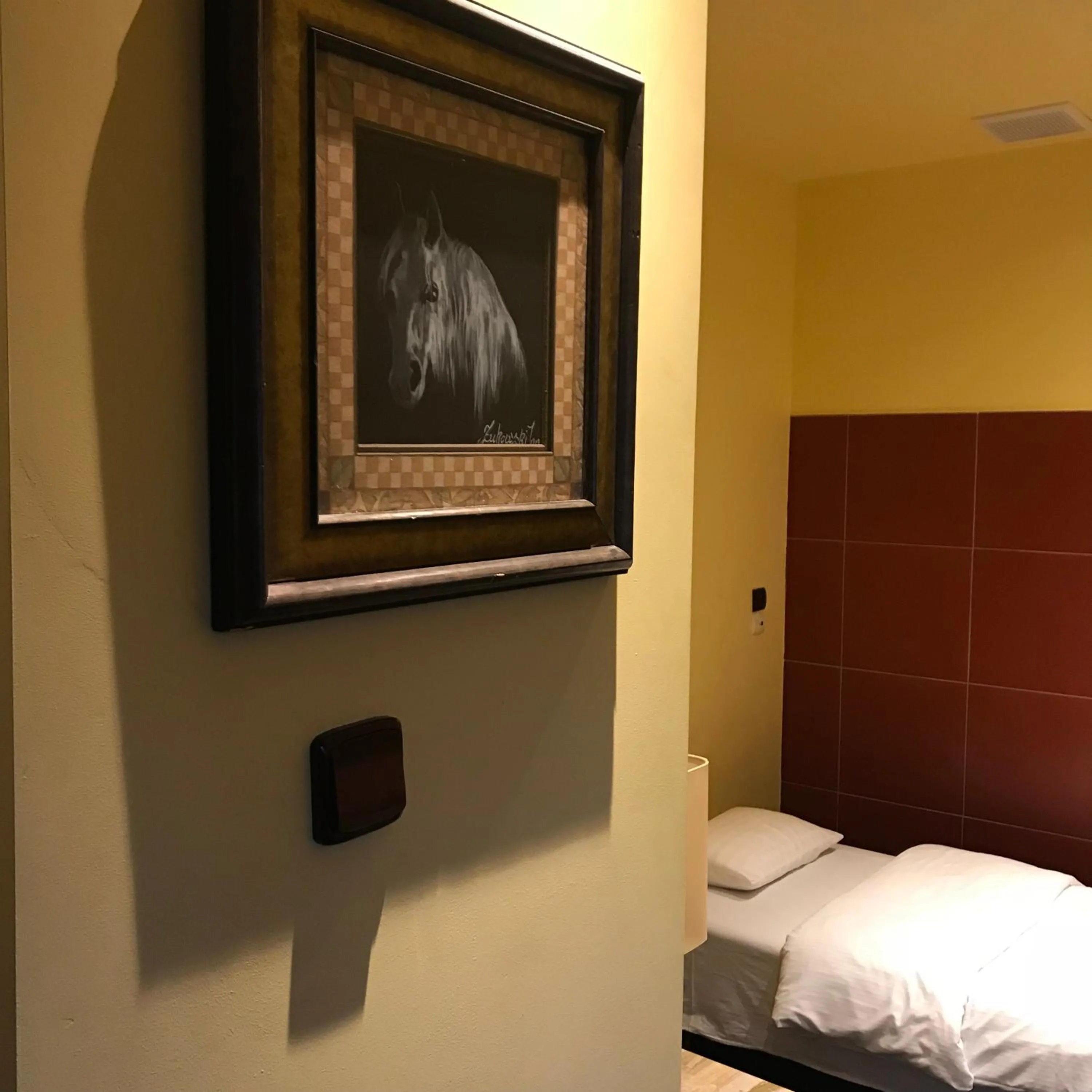Bed in Hotel Podzamcze