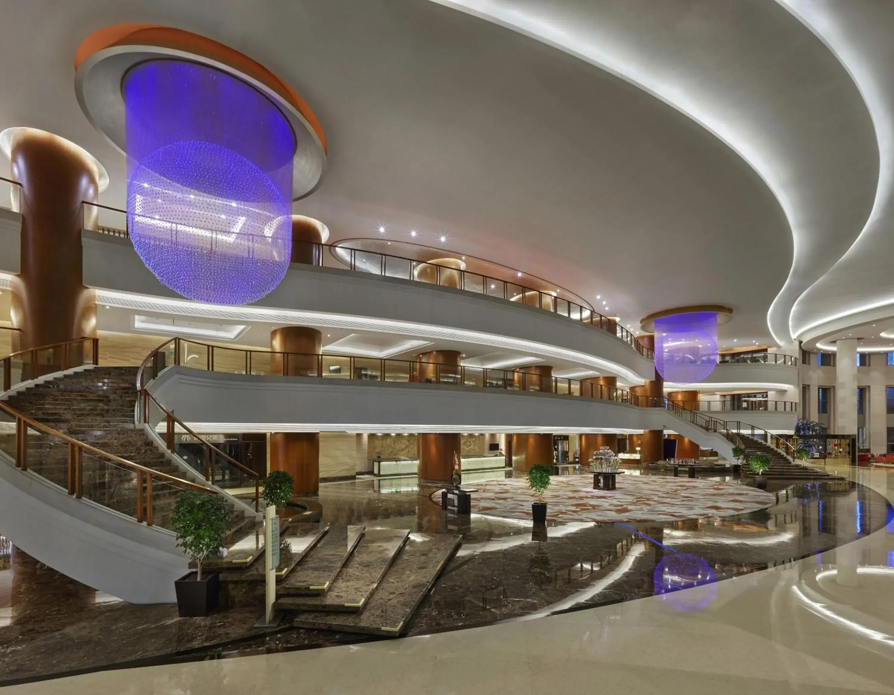 Lobby or reception in Hilton Hefei Lobby or reception in Hilton Hefei