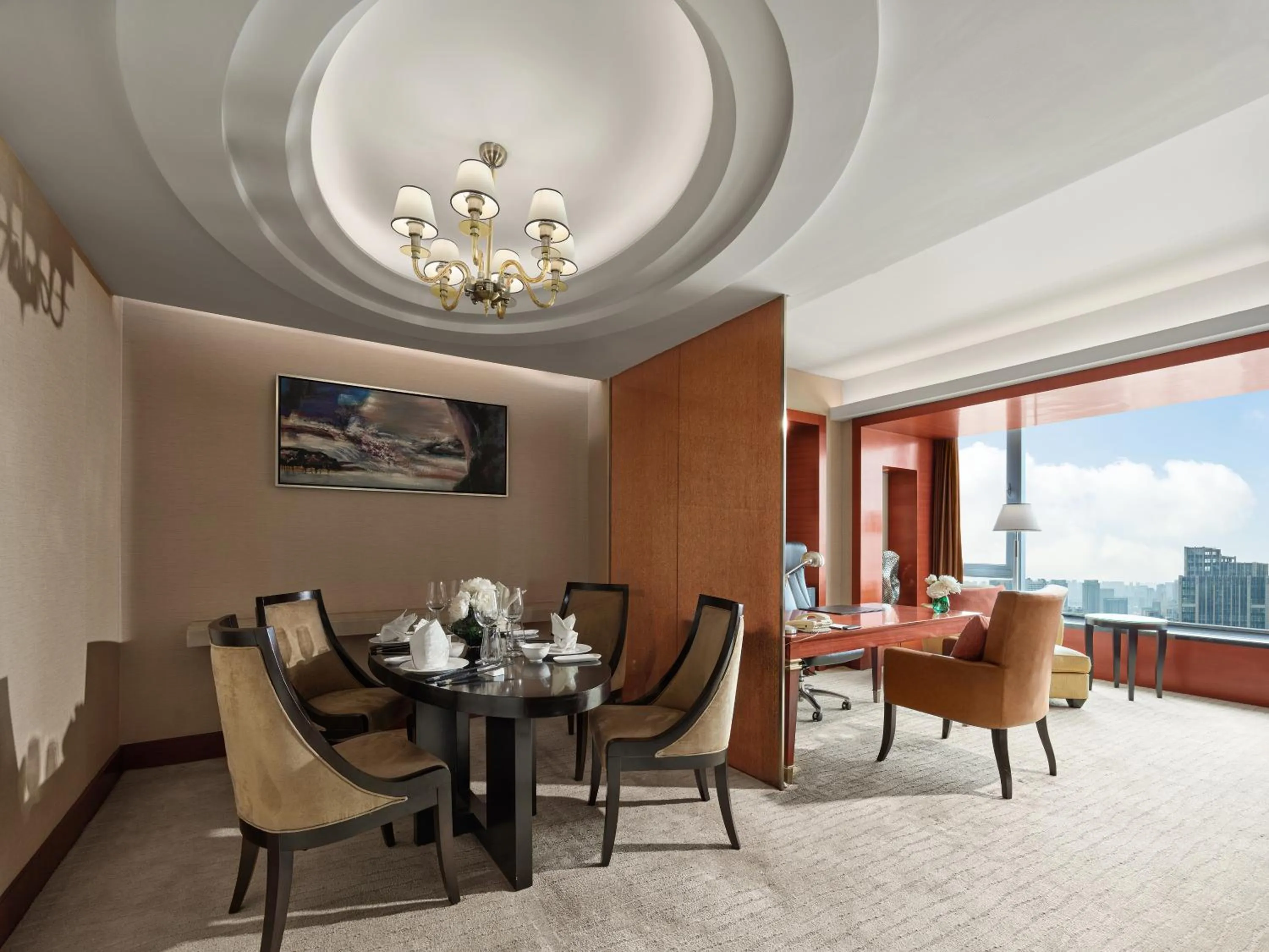 Living room in Hilton Hefei