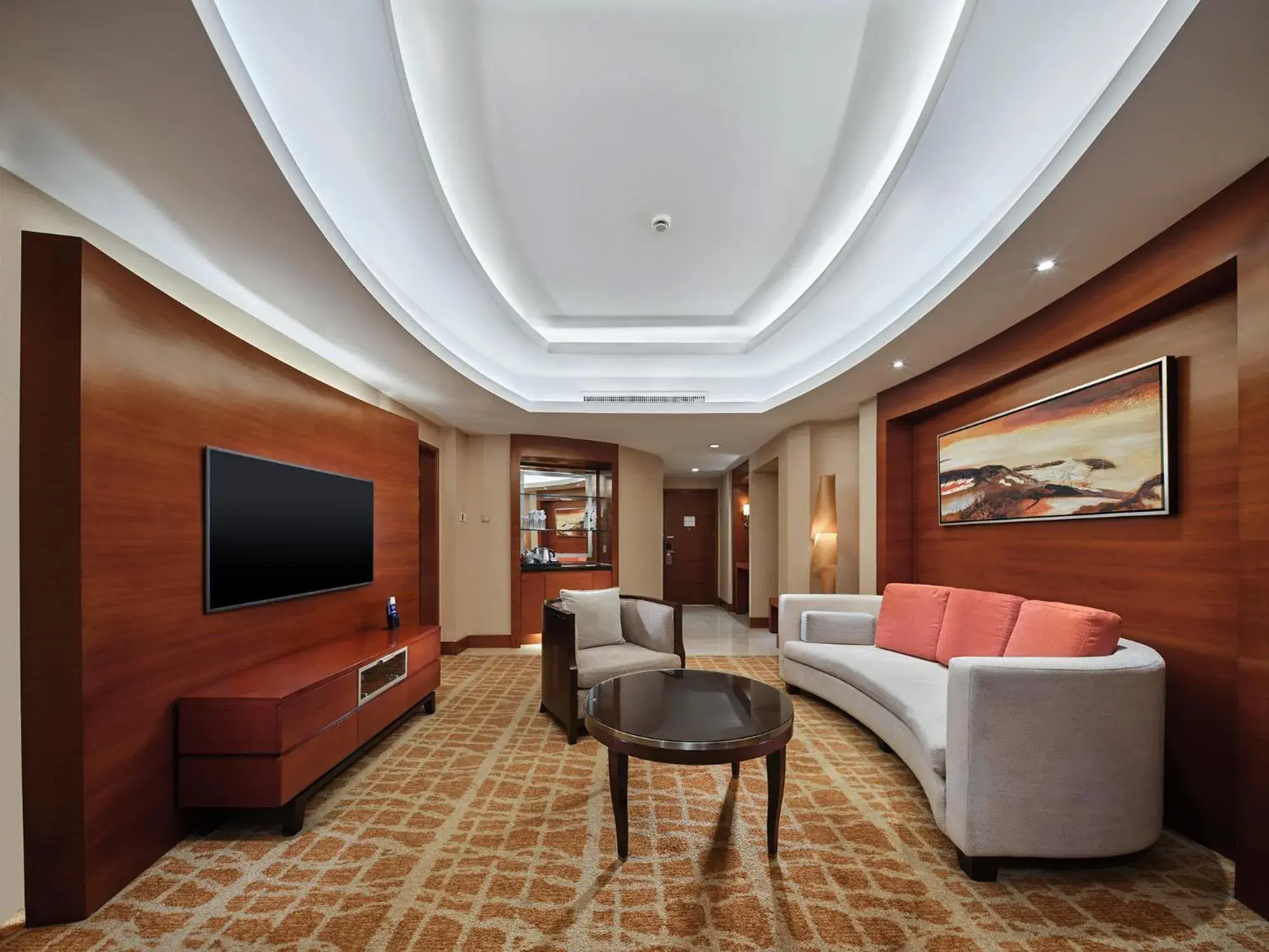 Living room in Hilton Hefei Living room in Hilton Hefei