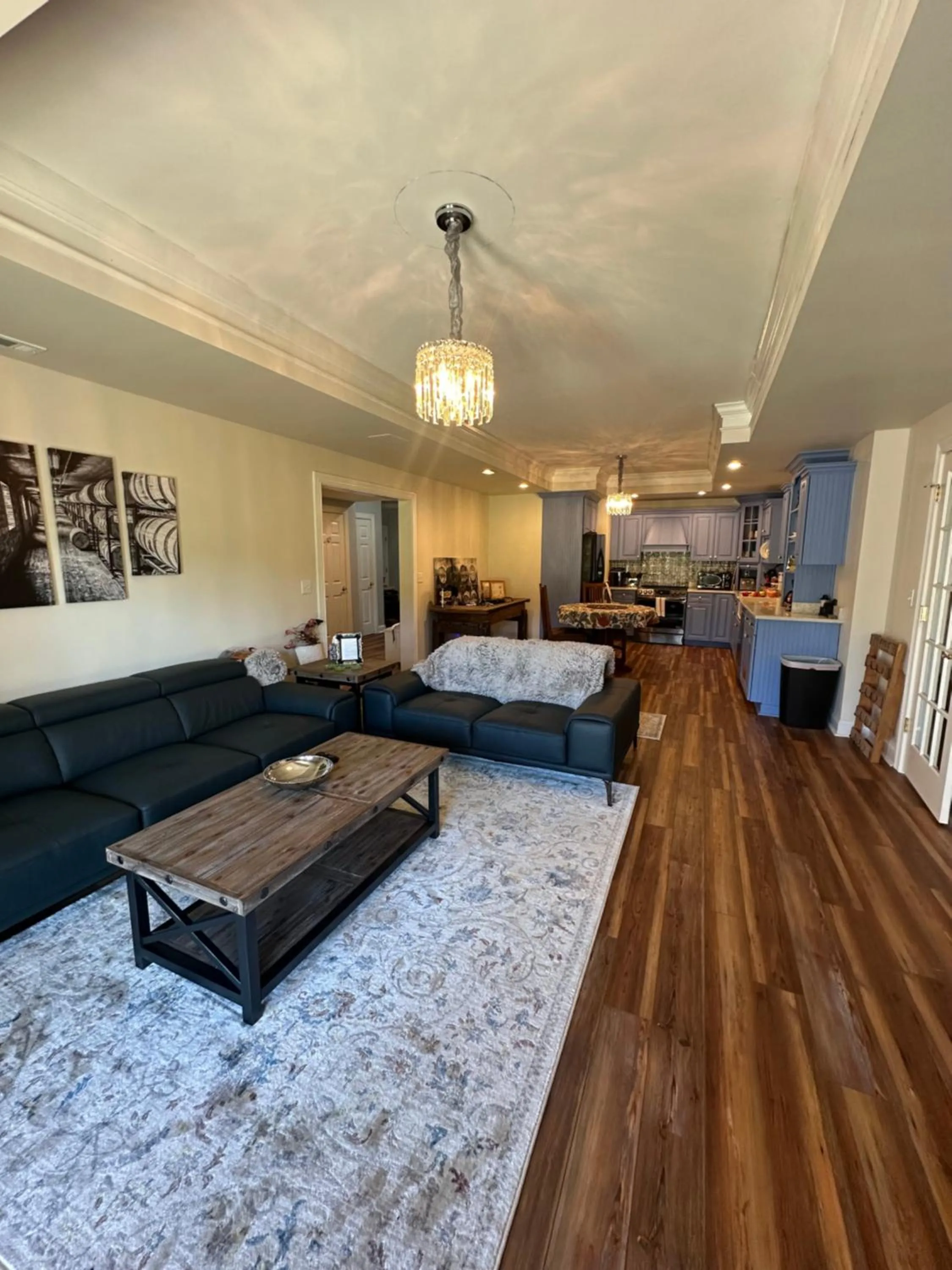 Kitchen or kitchenette in Pillow and Paddock B&B