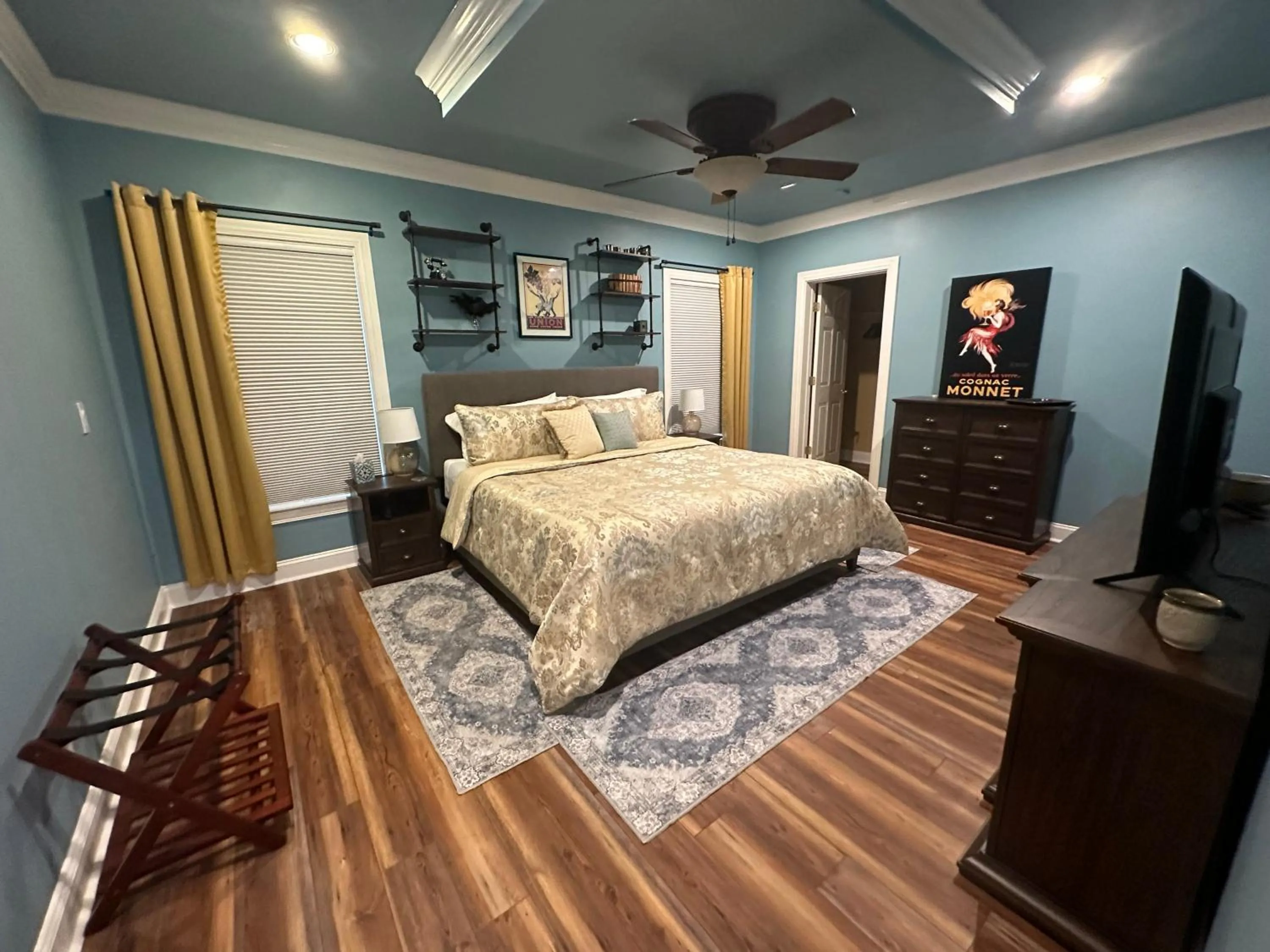 Bed in Pillow and Paddock B&B