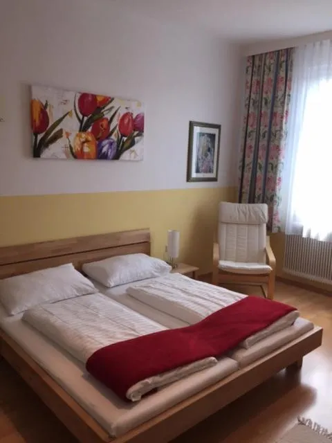 Bedroom, Bed in Hotel Pension Alte Mühle