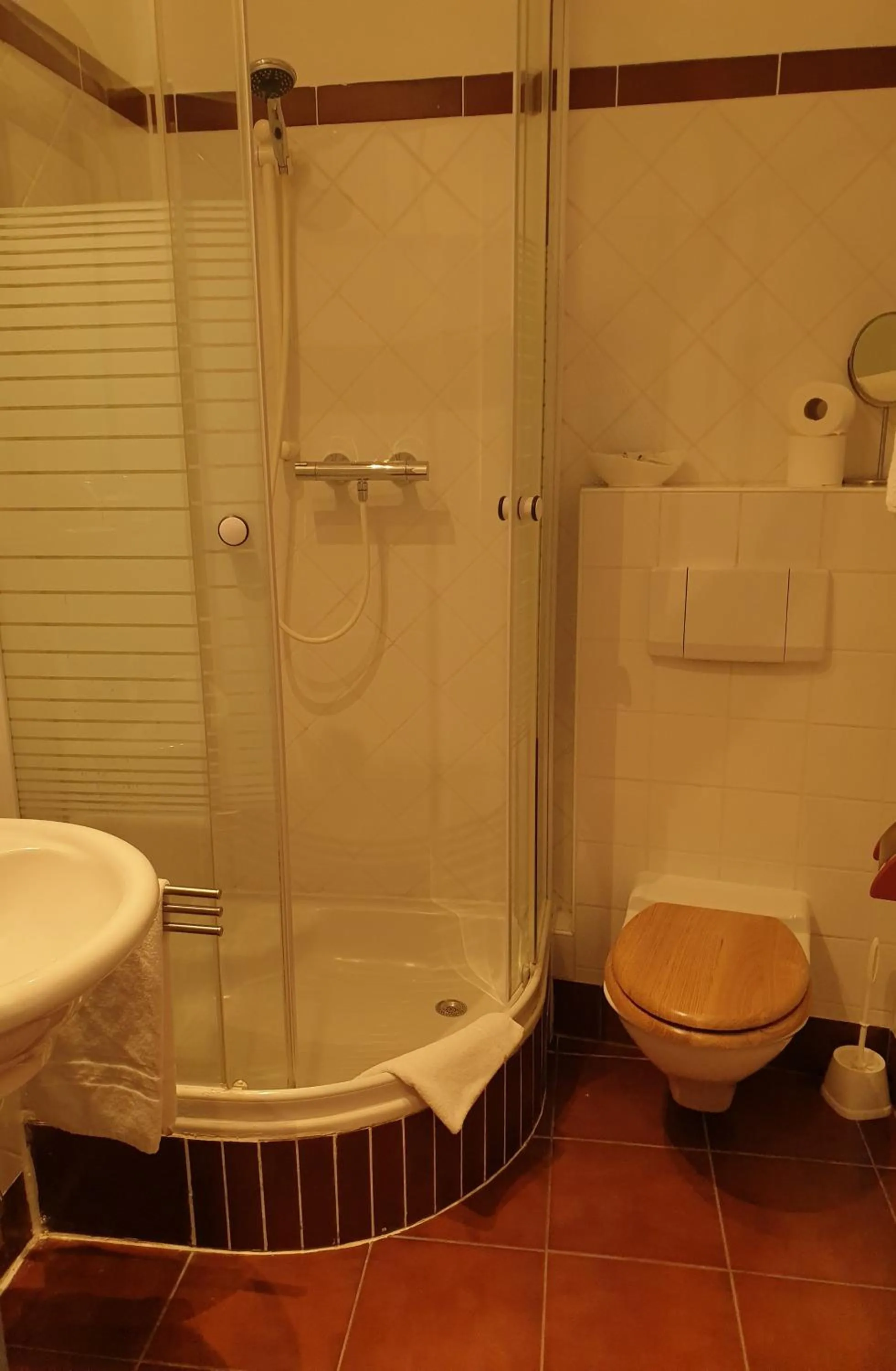 Bathroom in Hotel Pension Alte Mühle