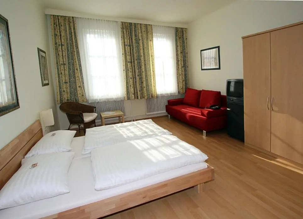 Bed in Hotel Pension Alte Mühle