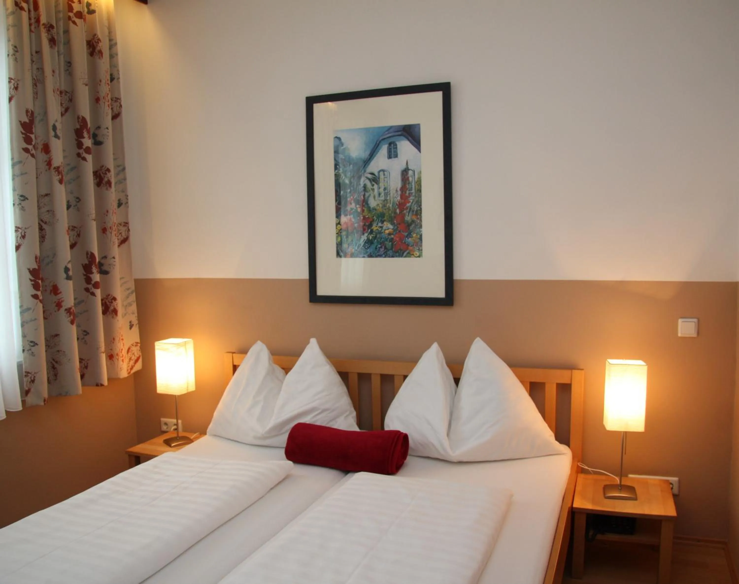 Bed in Hotel Pension Alte Mühle