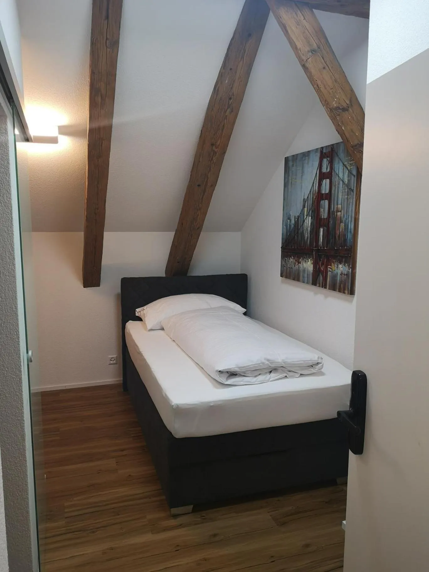 Bed in Landgasthof Schwanen