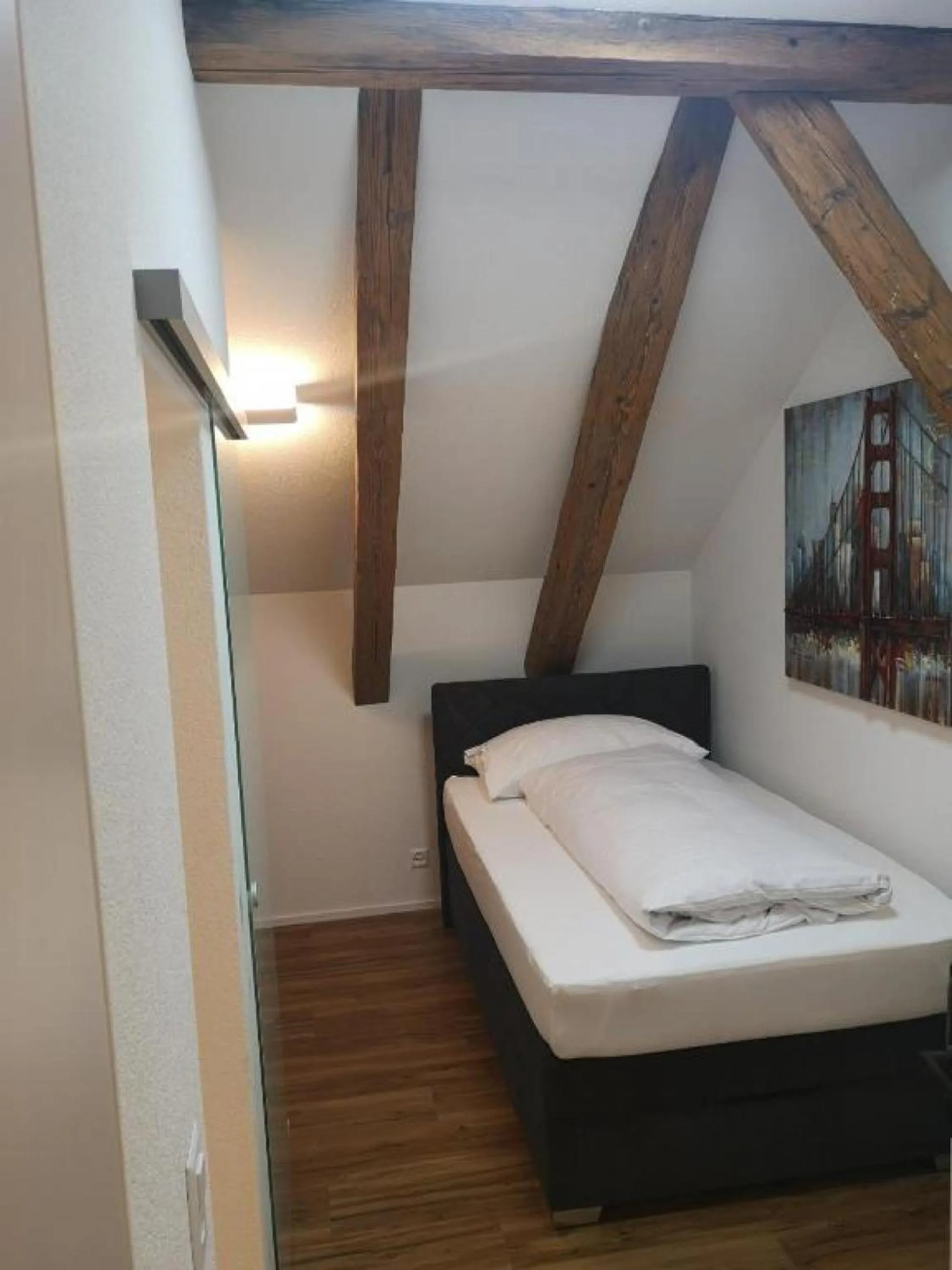 Bed in Landgasthof Schwanen