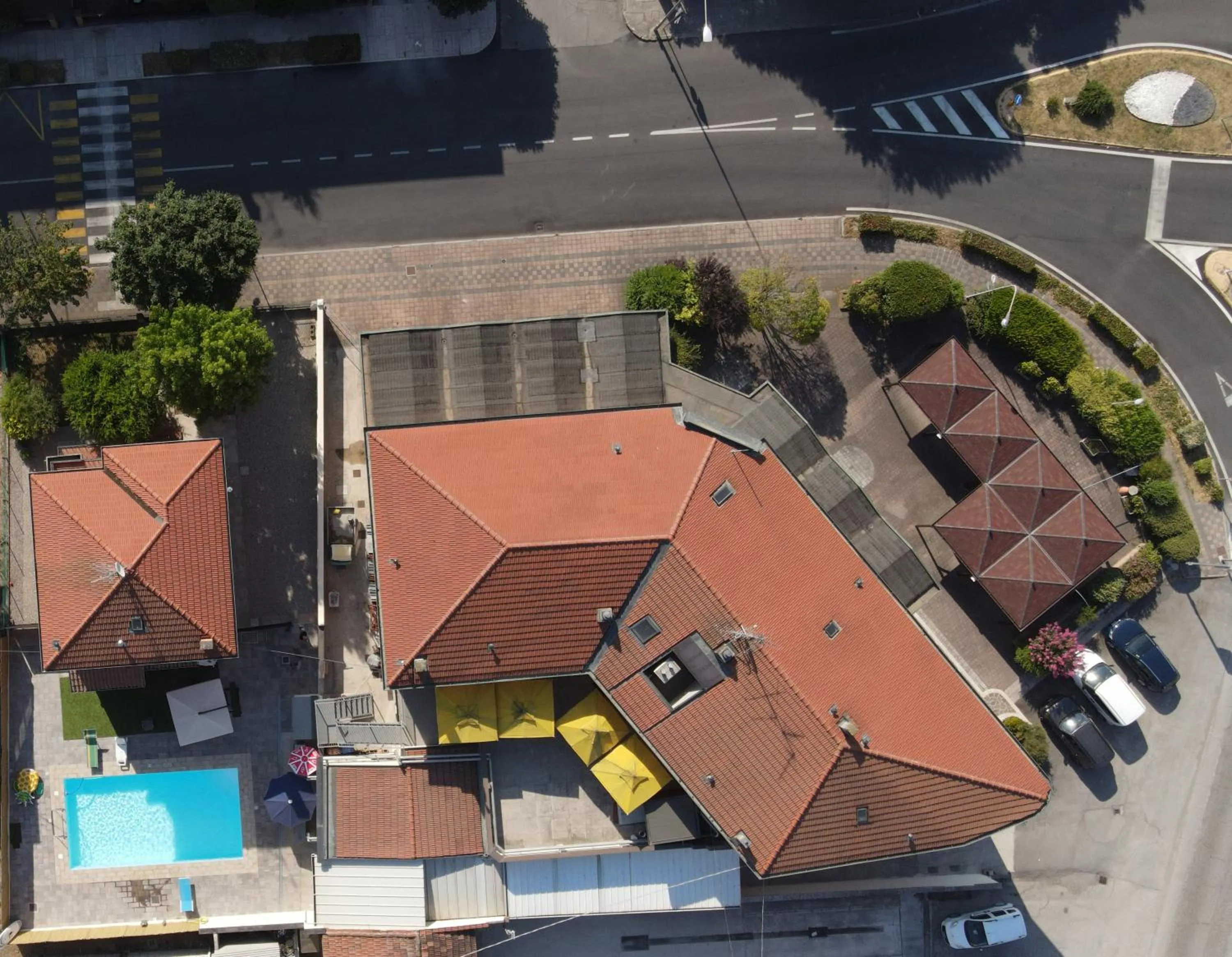 Bird's eye view in Hotel Eolo