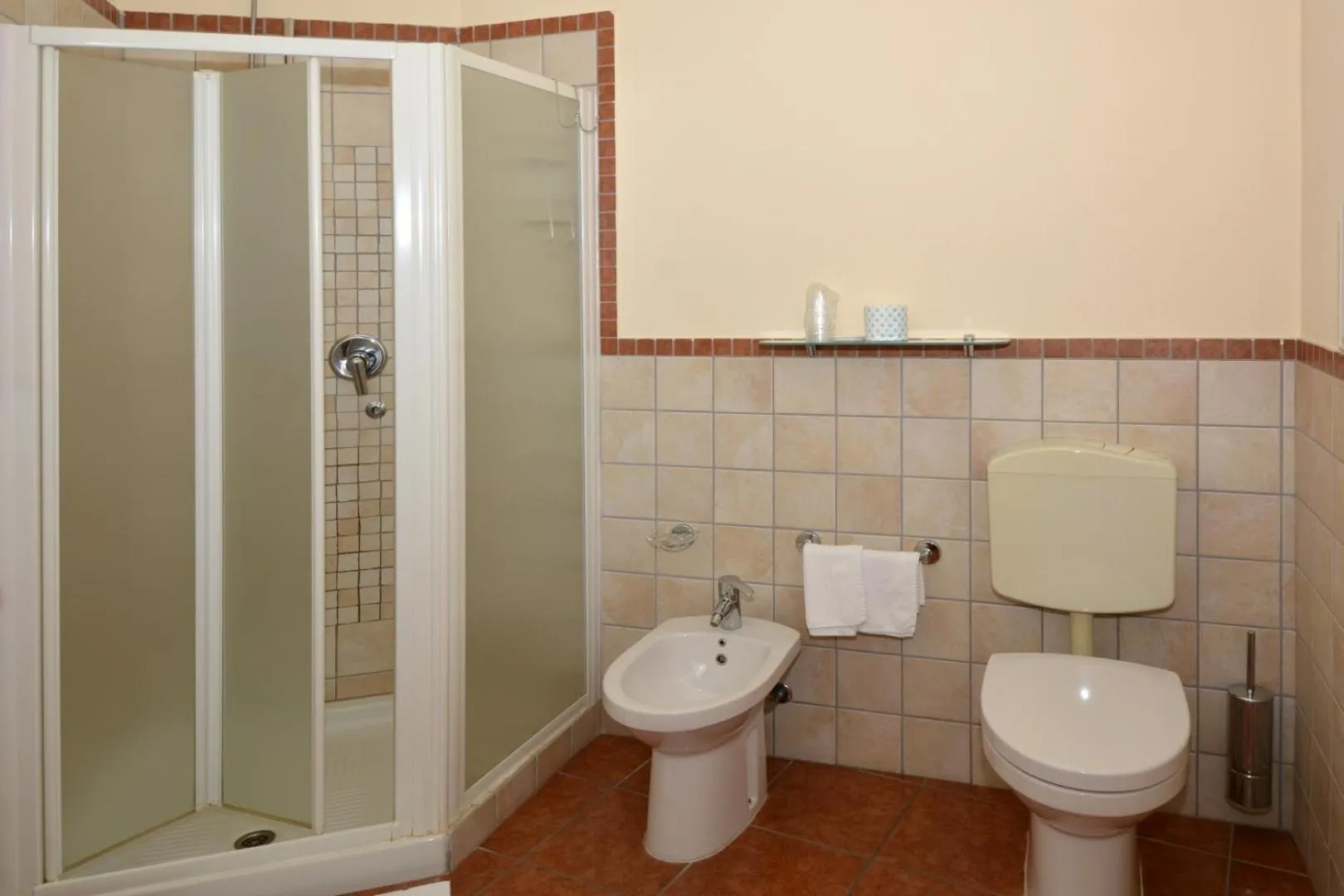 Bathroom in Hotel Eolo